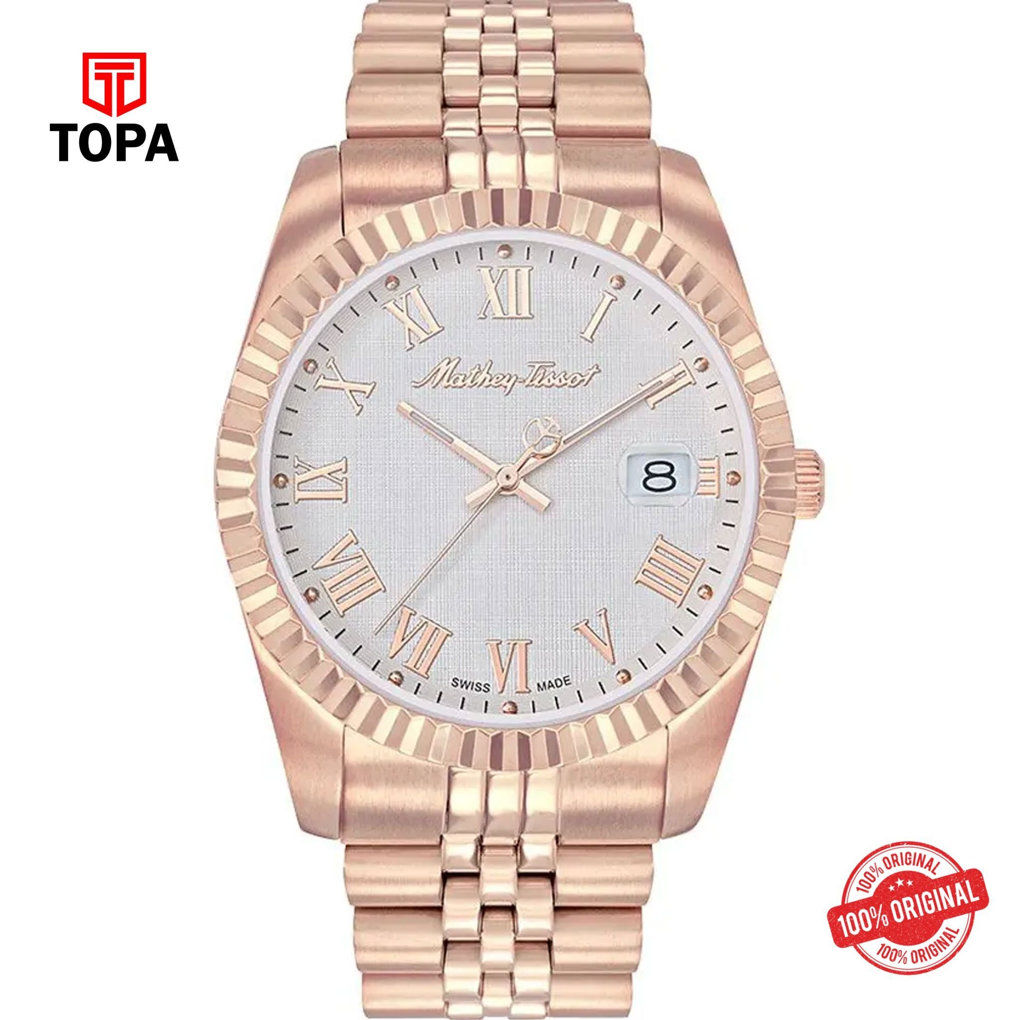 Topa Mathey-Tissot-H810PRA-Metal-Band-Men-Watch - Product Image 1