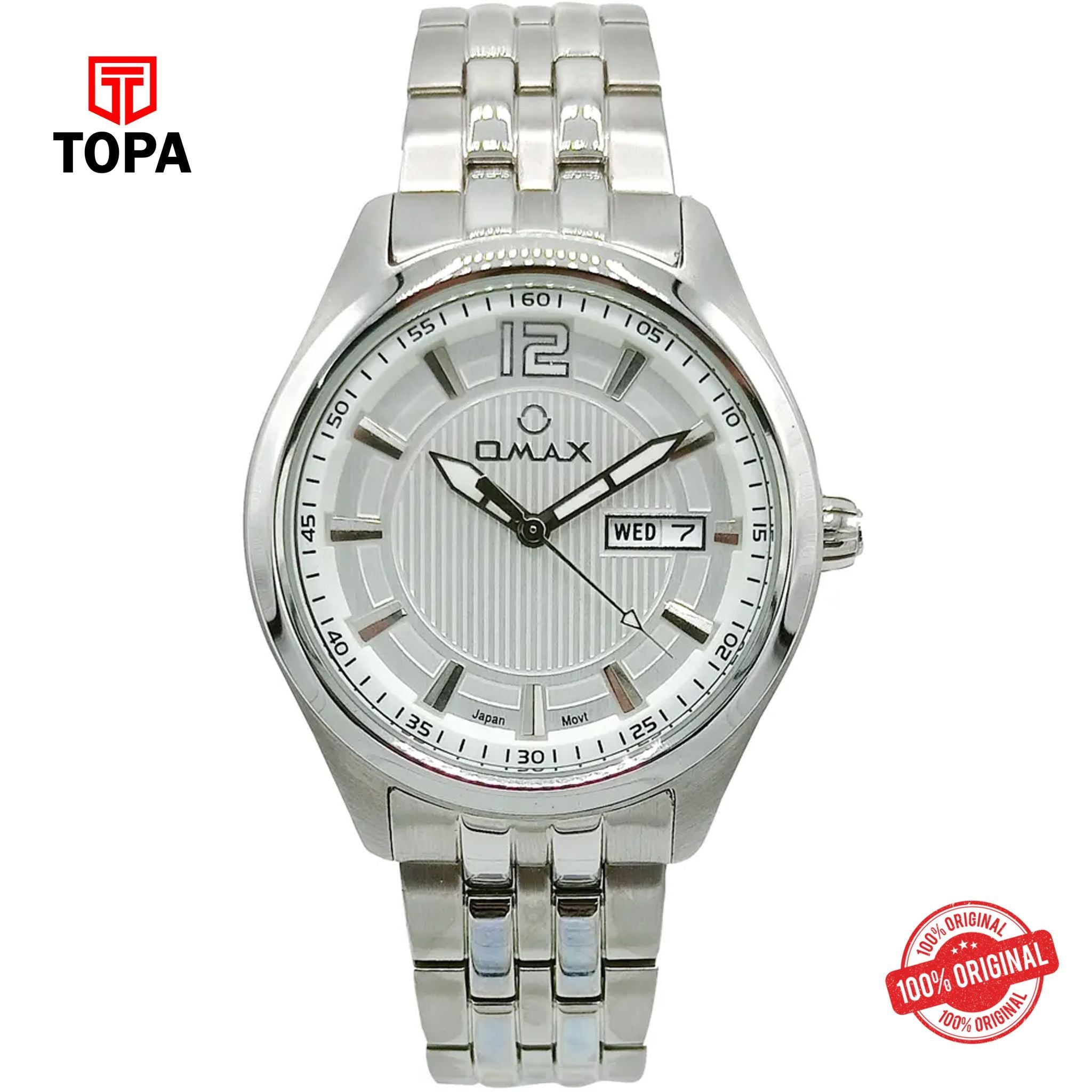 Topa Omax-81SMP66I-Metal-Band-Women-Watch - Product Image 1