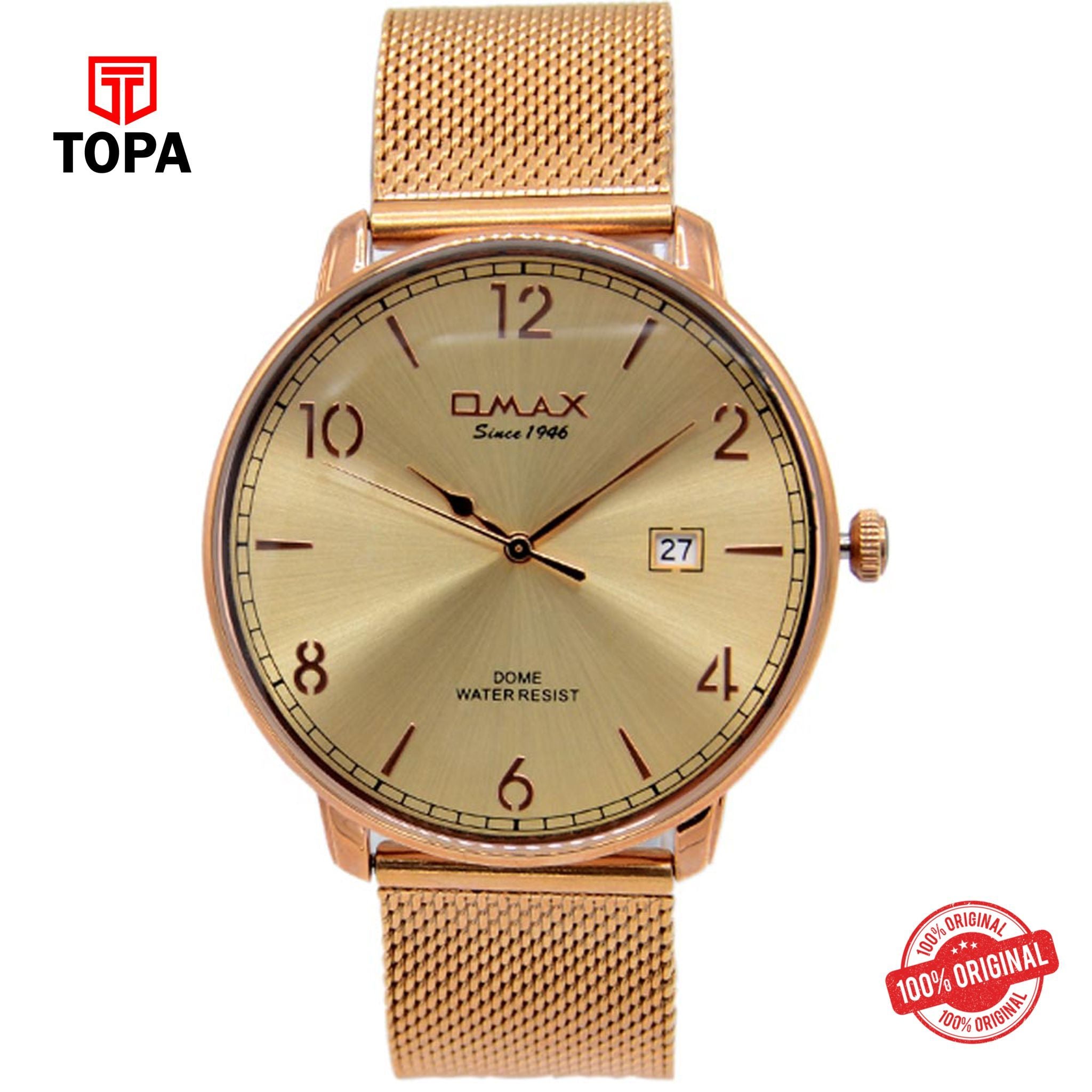 Topa Omax-DCD003R88I-Mesh-Band-Men-Watch - Product Image 1