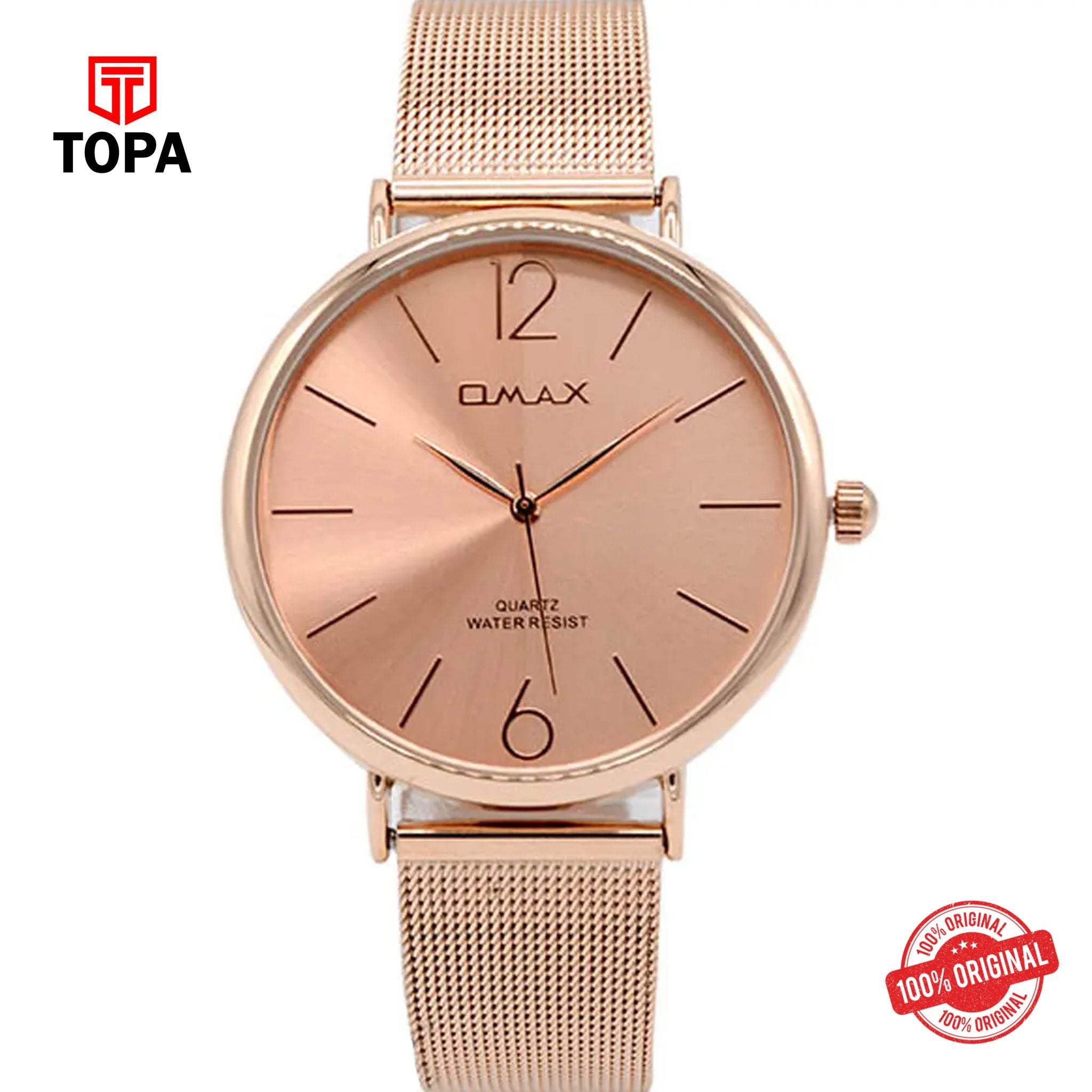 Topa Omax-FMB004601F-Mesh-Band-Women-Watch - Product Image 1