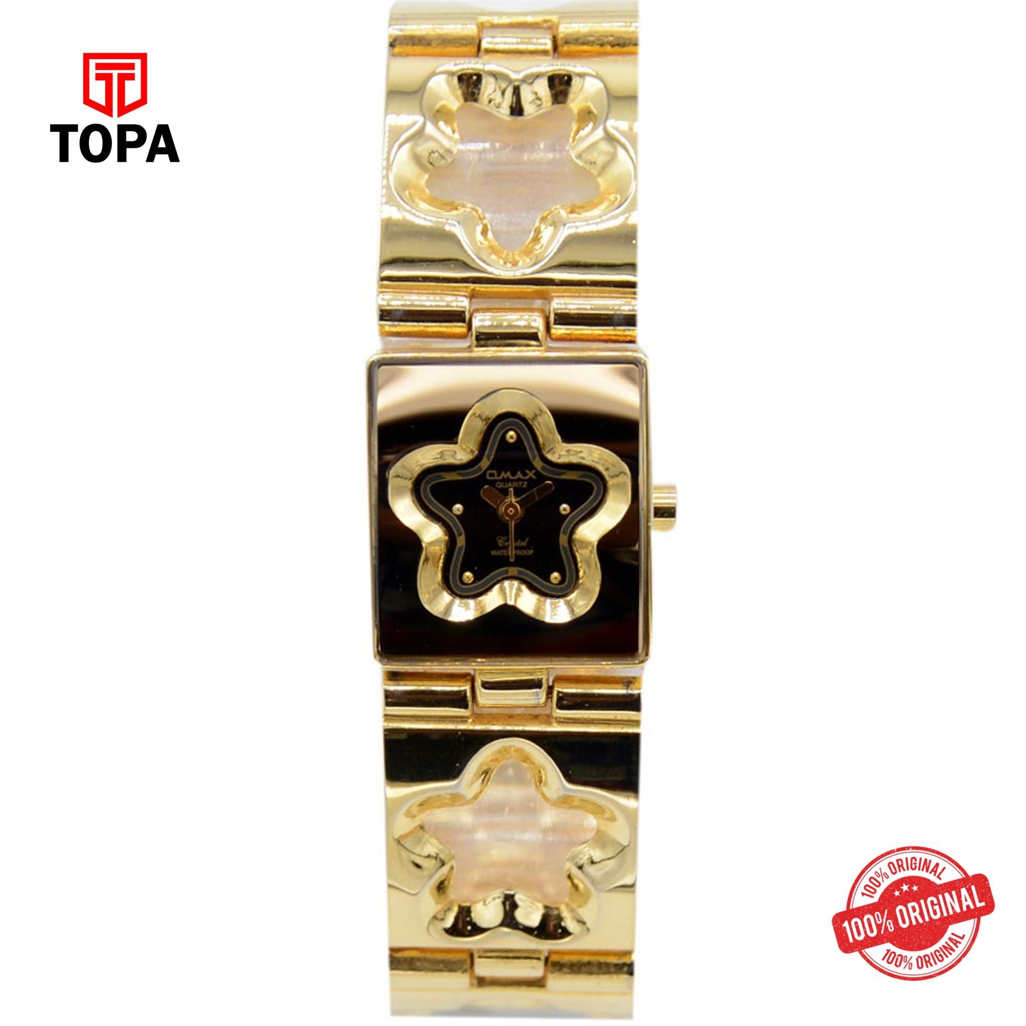 Topa Omax-HSK292GH12-Metal-Band-Women-Watch - Product Image 1
