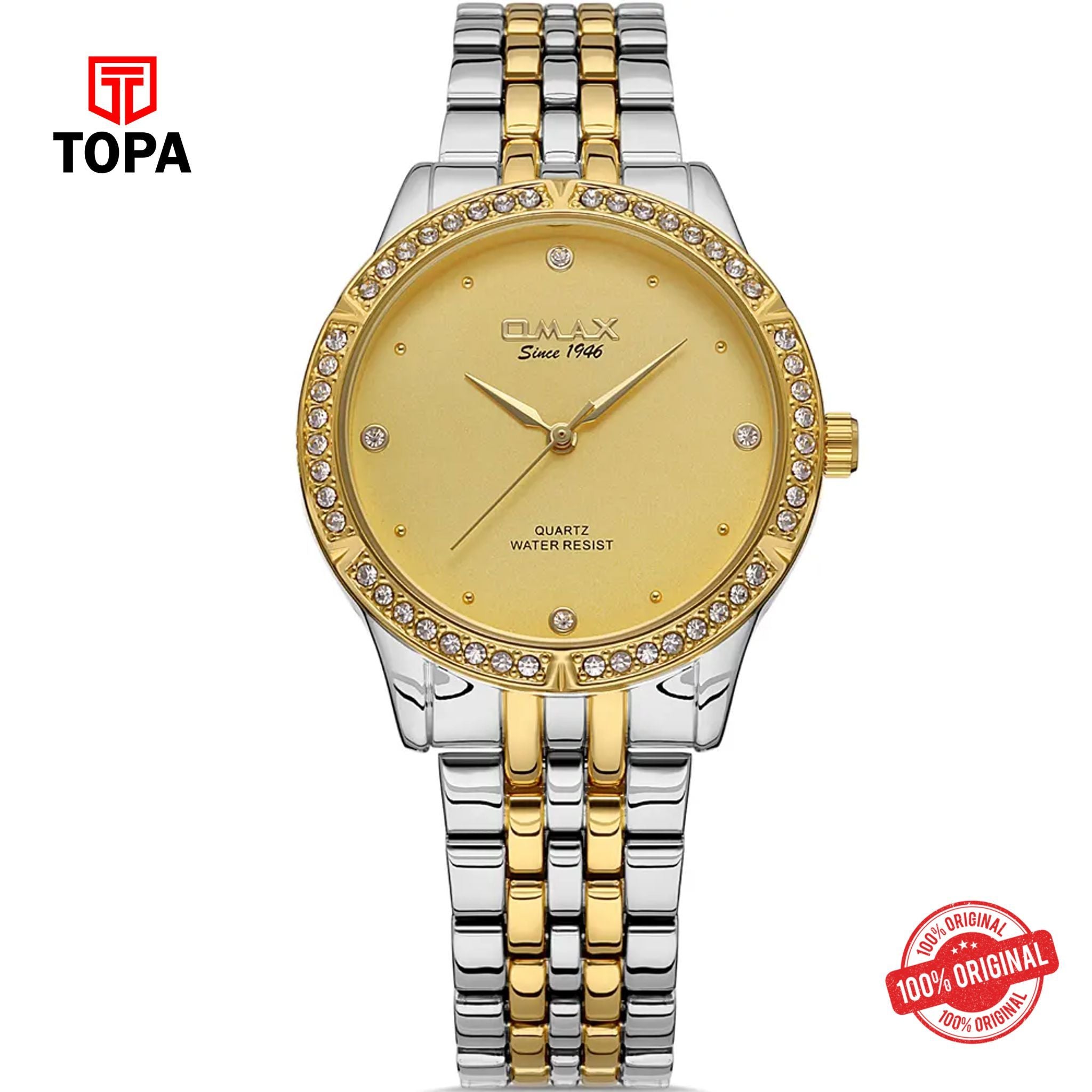 Topa Omax-JDP032N001-Metal-Band-Women-Watch - Product Image 1