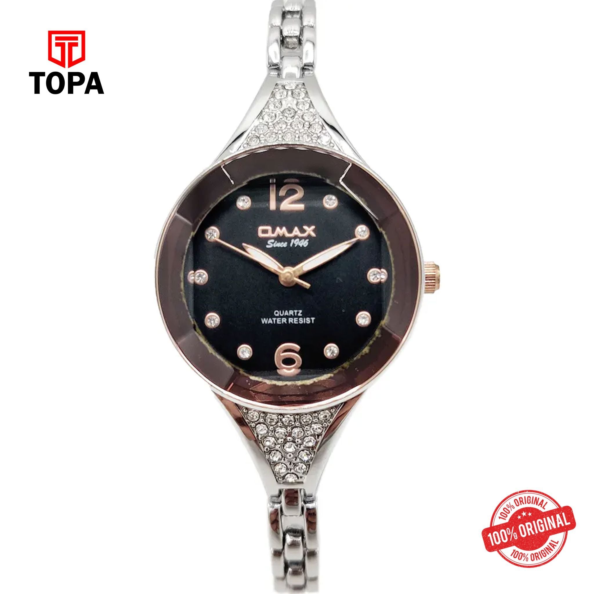 Topa Omax-JEC016N012-Metal-Band-Women-Watch - Product Image 1