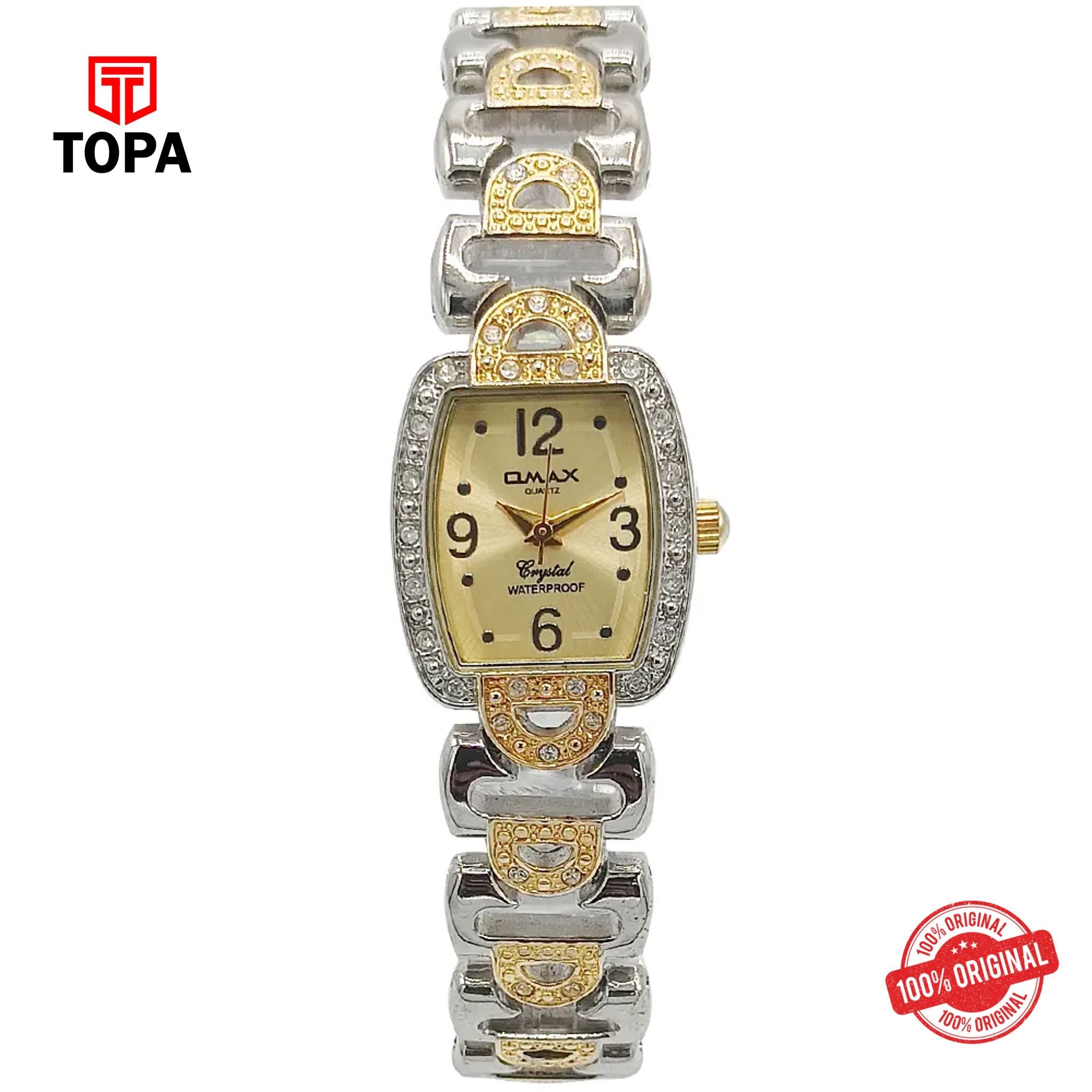Topa Omax-JES046N001-Metal-Band-Women-Watch - Product Image 1