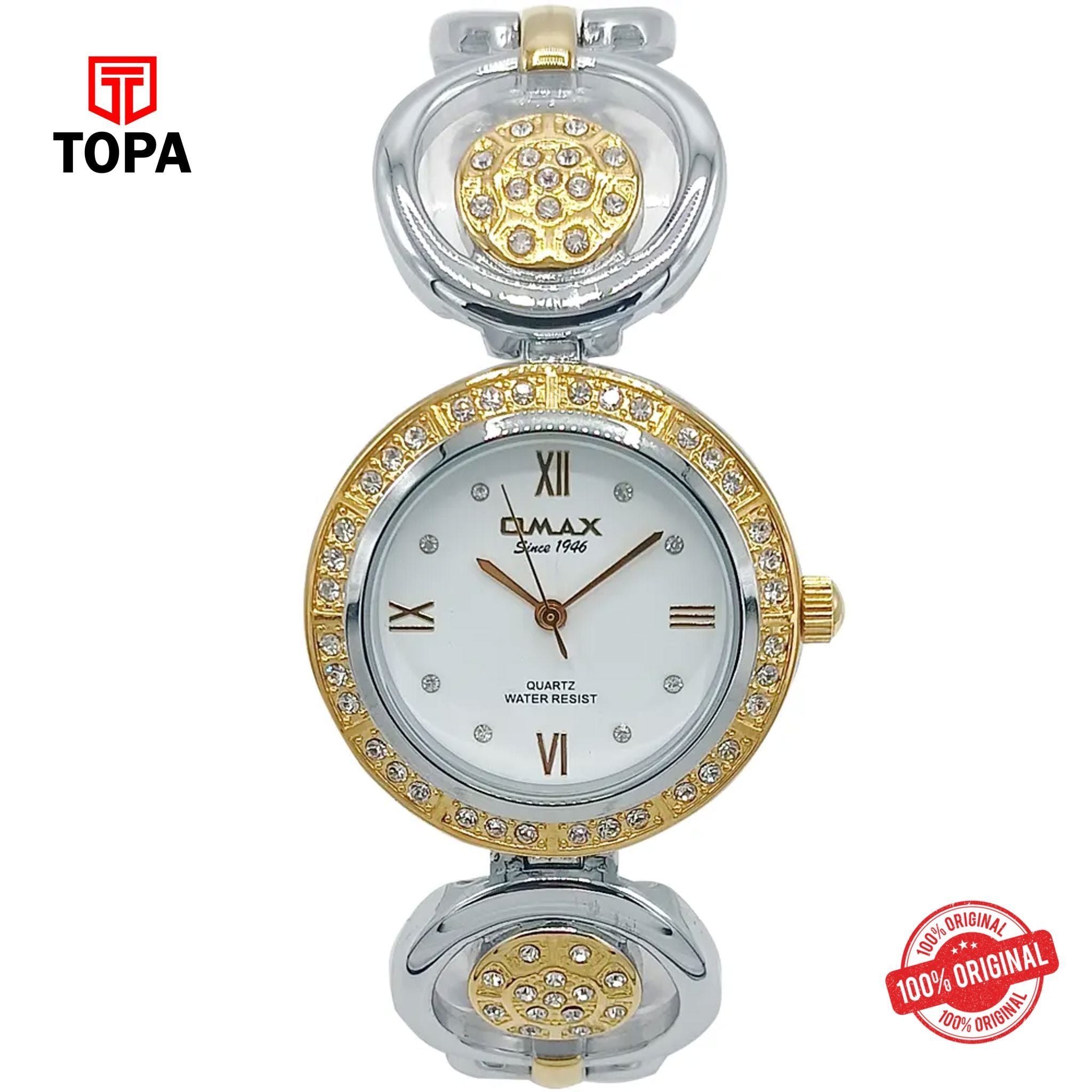 Topa Omax-JIP030N003-Metal-Band-Women-Watch - Product Image 1