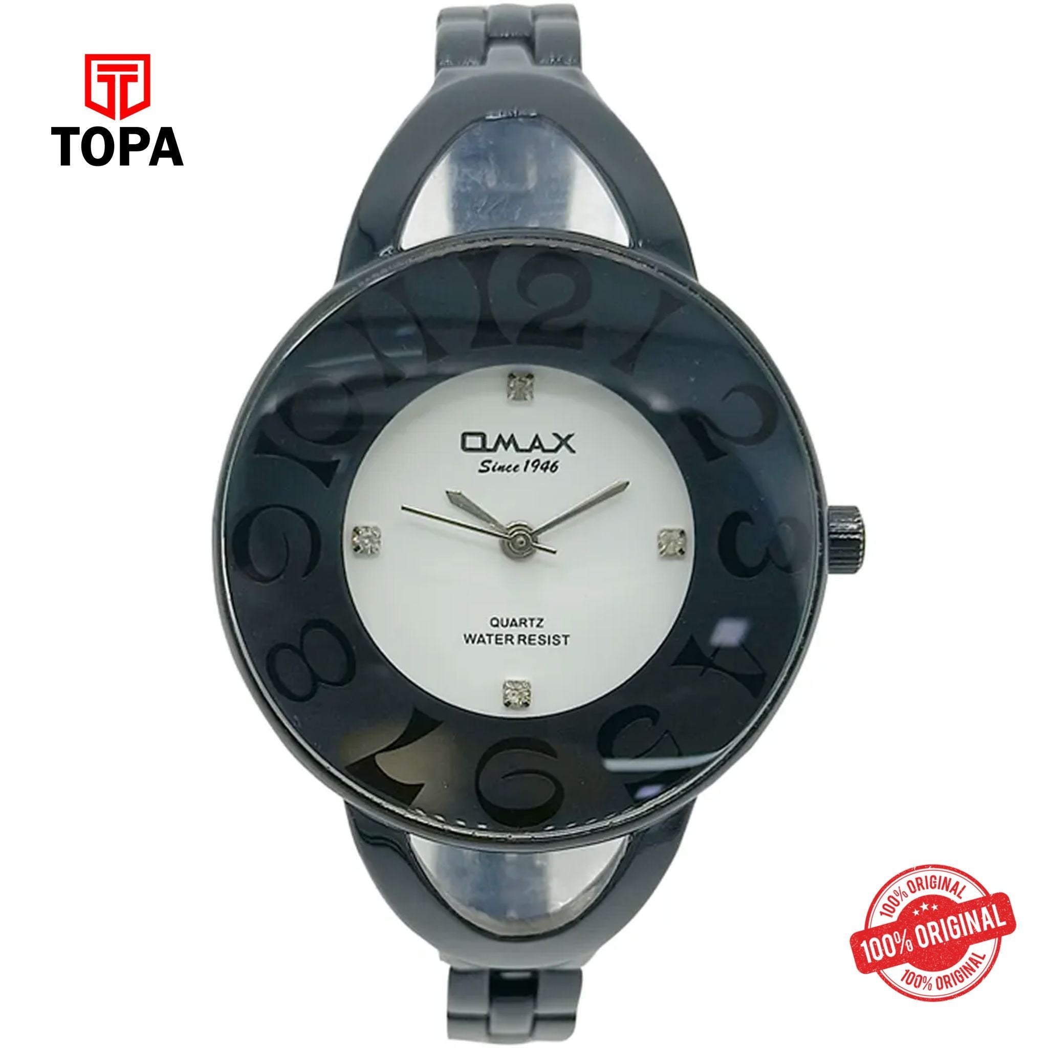 Topa Omax-K004M32A-Metal-Band-Women-Watch - Product Image 1