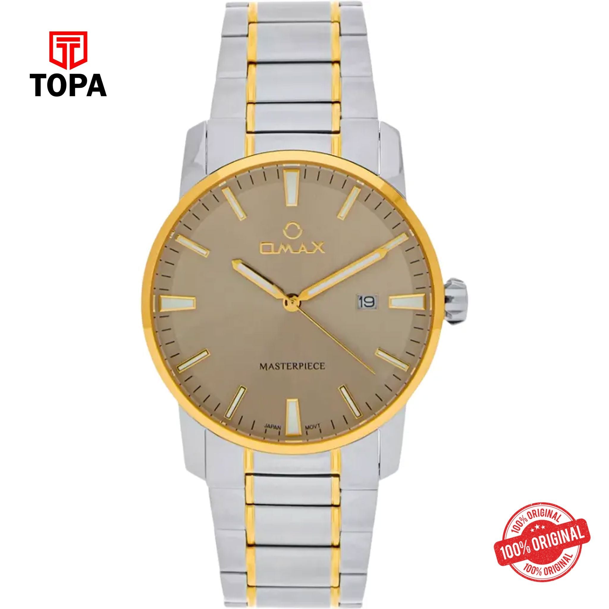 Topa Omax-MG43T9TY-Masterpiece-Metal-Band-Men-Watch - Product Image 1