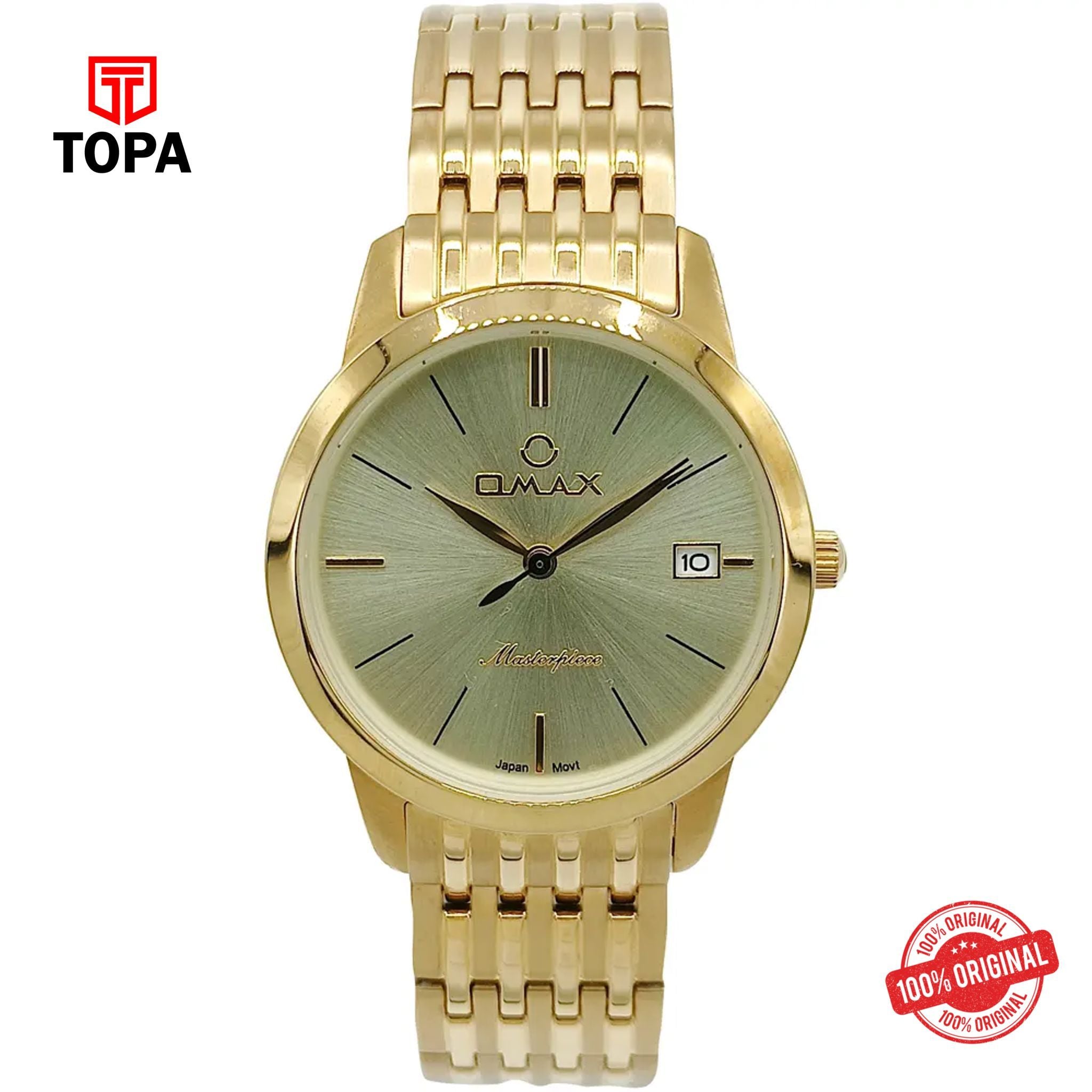 Topa Omax-ML02G11I-Metal-Band-Women-Watch - Product Image 1