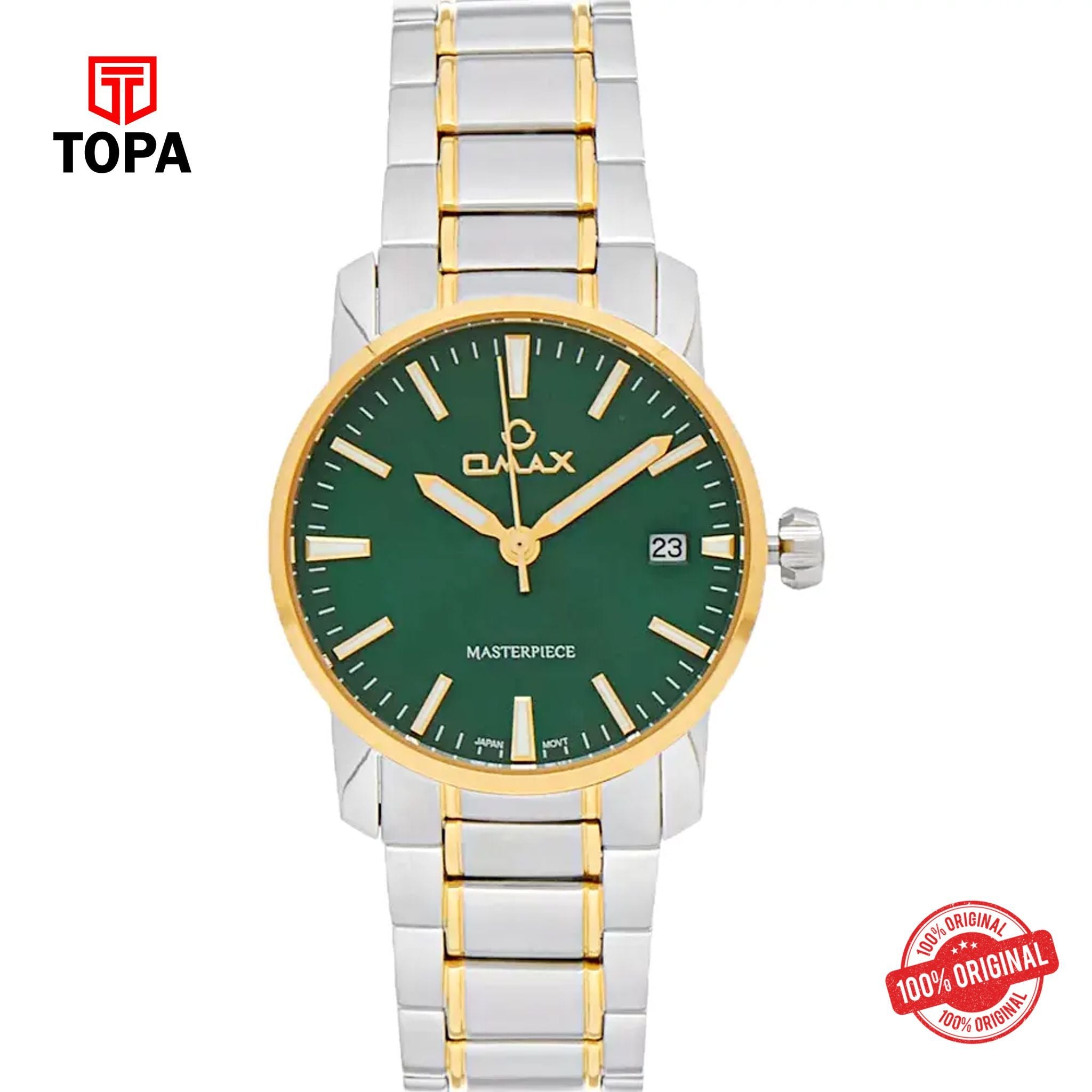 Topa Omax-ML43T9TI-MasterPiece-Metal-Band-Women-Watch - Product Image 1