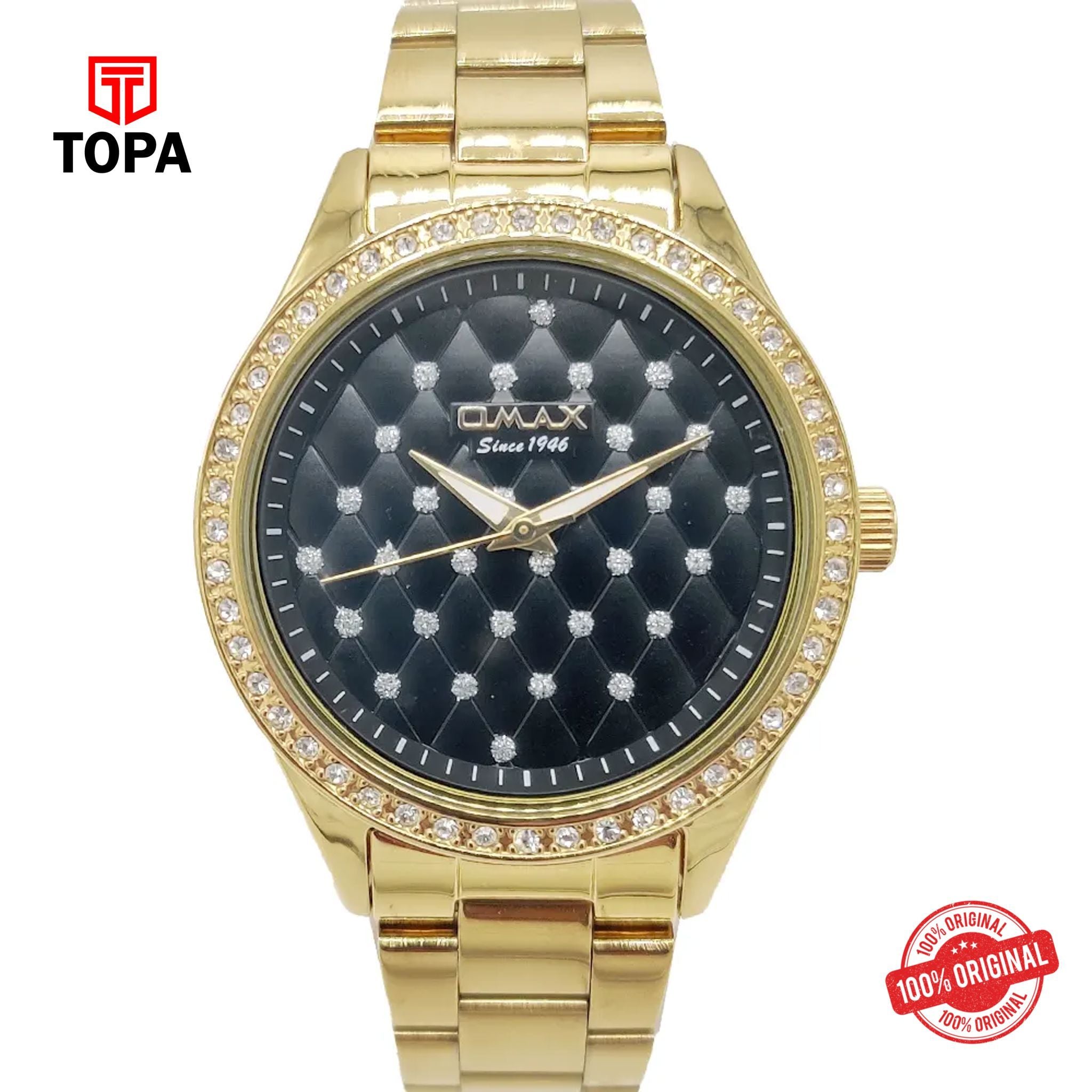 Topa Omax-OC03G21I-Metal-Band-Women-Watch - Product Image 1