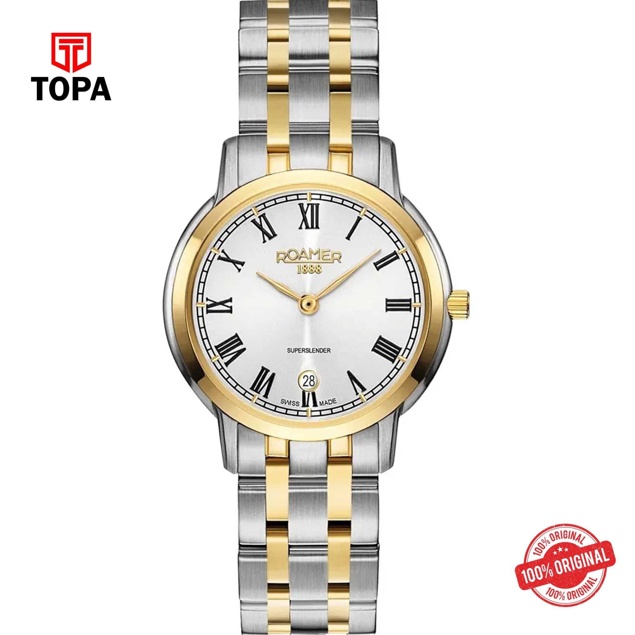 Topa Roamer-515811472250-Metal-Band-Women-Watch - Product Image 1