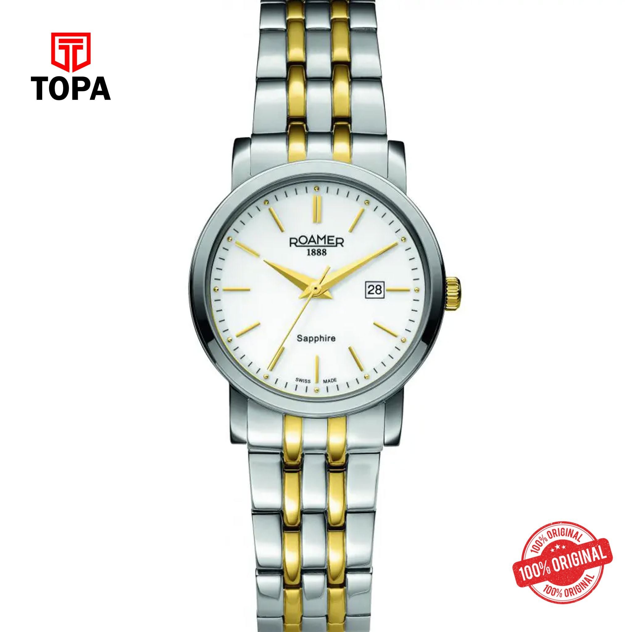 Topa Roamer-709844472570-Metal-Band-Women-Watch - Product Image 1
