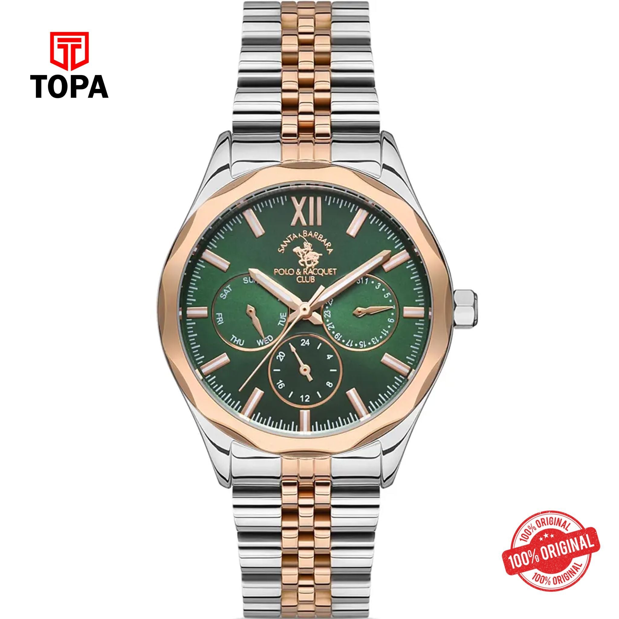 Topa Santa-Barbara-Polo-SB.1.10409-4-Metal-Band-Women-Watch - Product Image 1