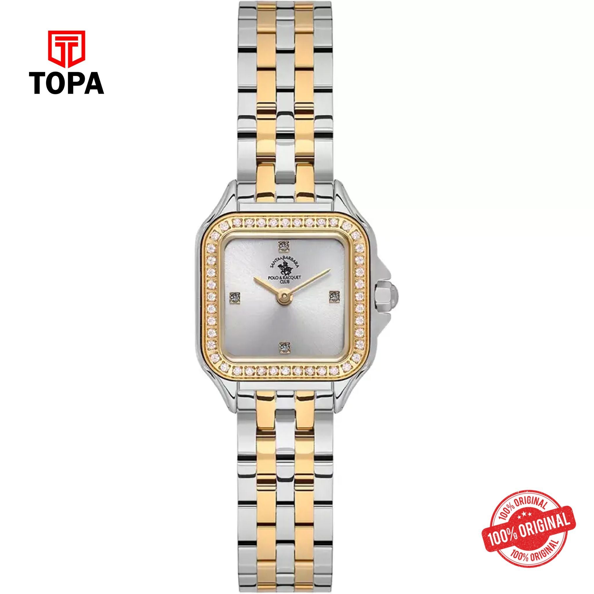 Topa Santa-Barbara-Polo-SB.1.10597-4-Metal-Band-Women-Watch - Product Image 1