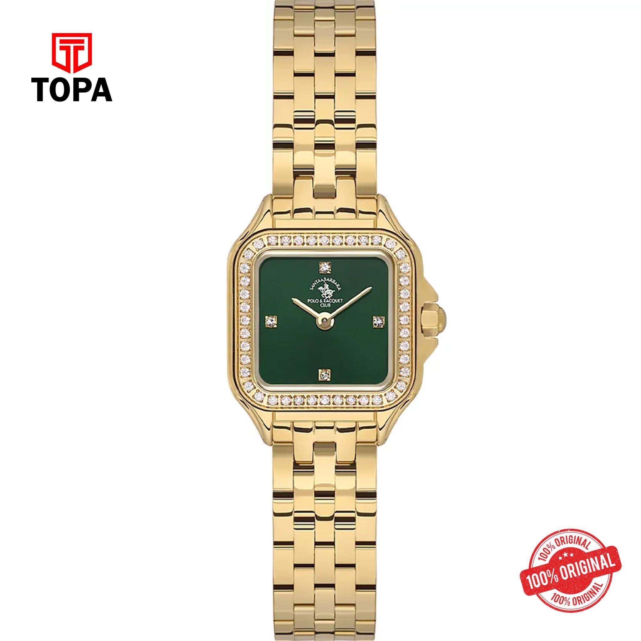 Topa Santa-Barbara-Polo-SB.1.10597-3-Metal-Band-Women-Watch - Product Image 1