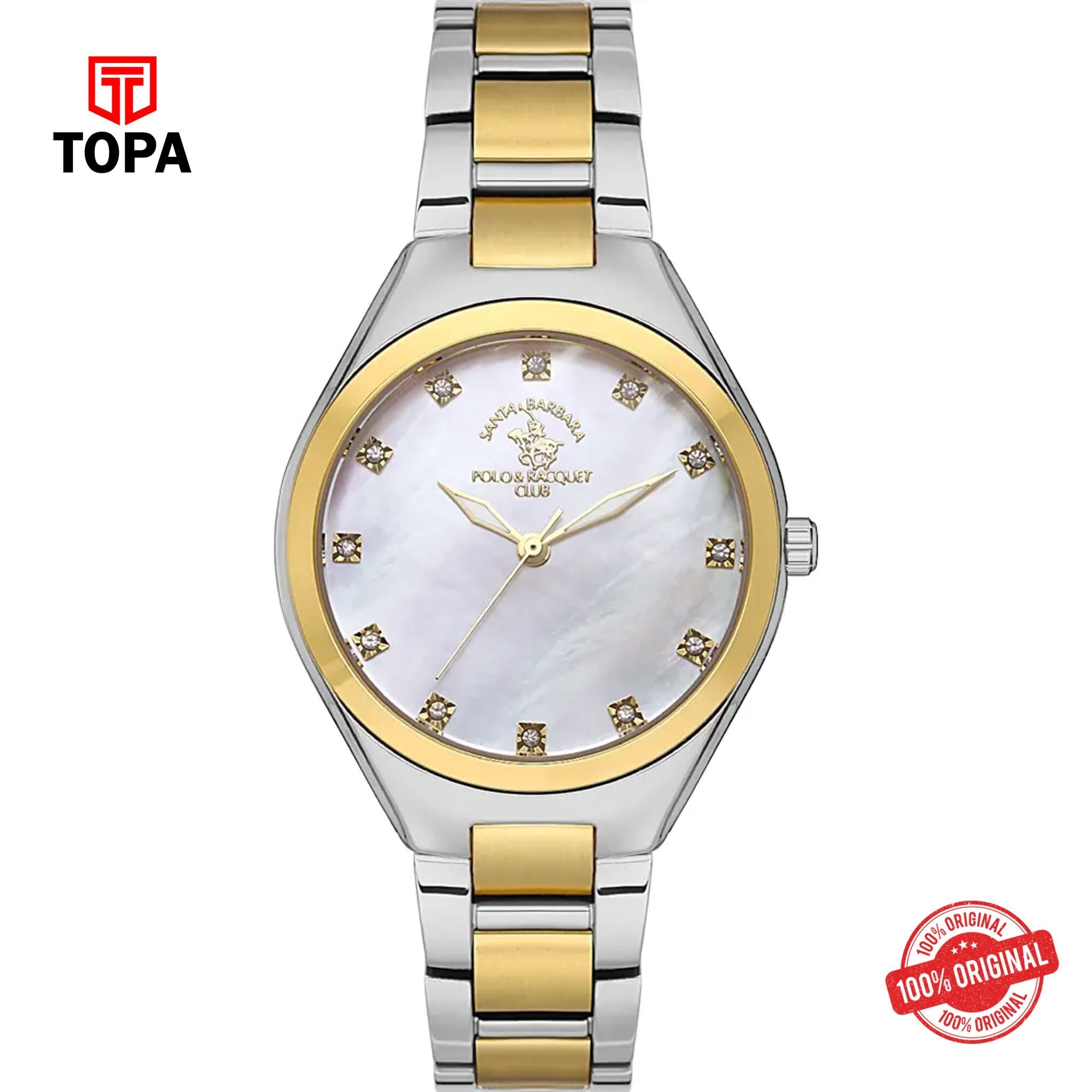 Topa Santa-Barbara-Polo-SB.1.10487-3-Metal-Band-Women-Watch - Product Image 1