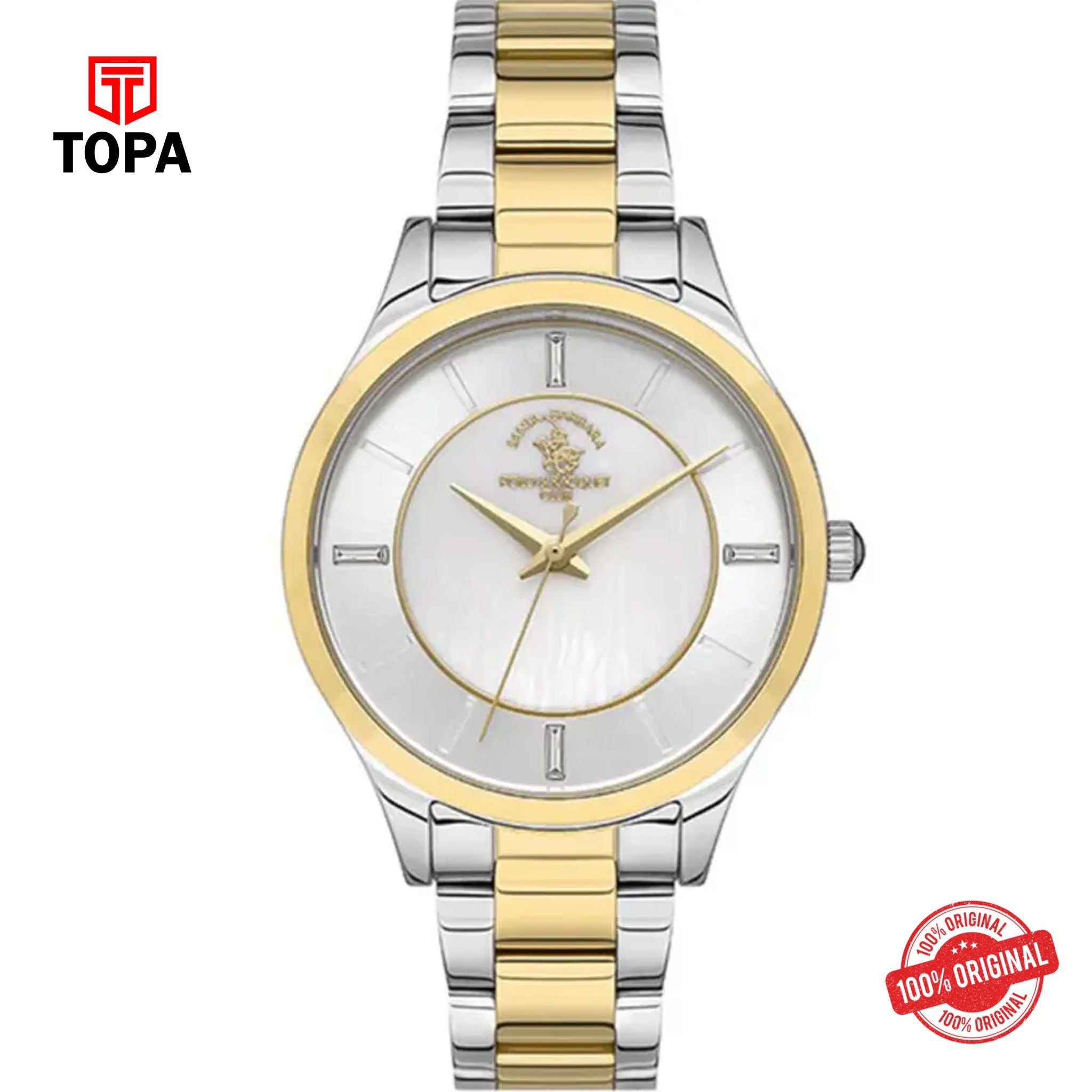 Topa Santa-Barbara-Polo-SB.1.10329-5-Metal-Band-Women-Watch - Product Image 1