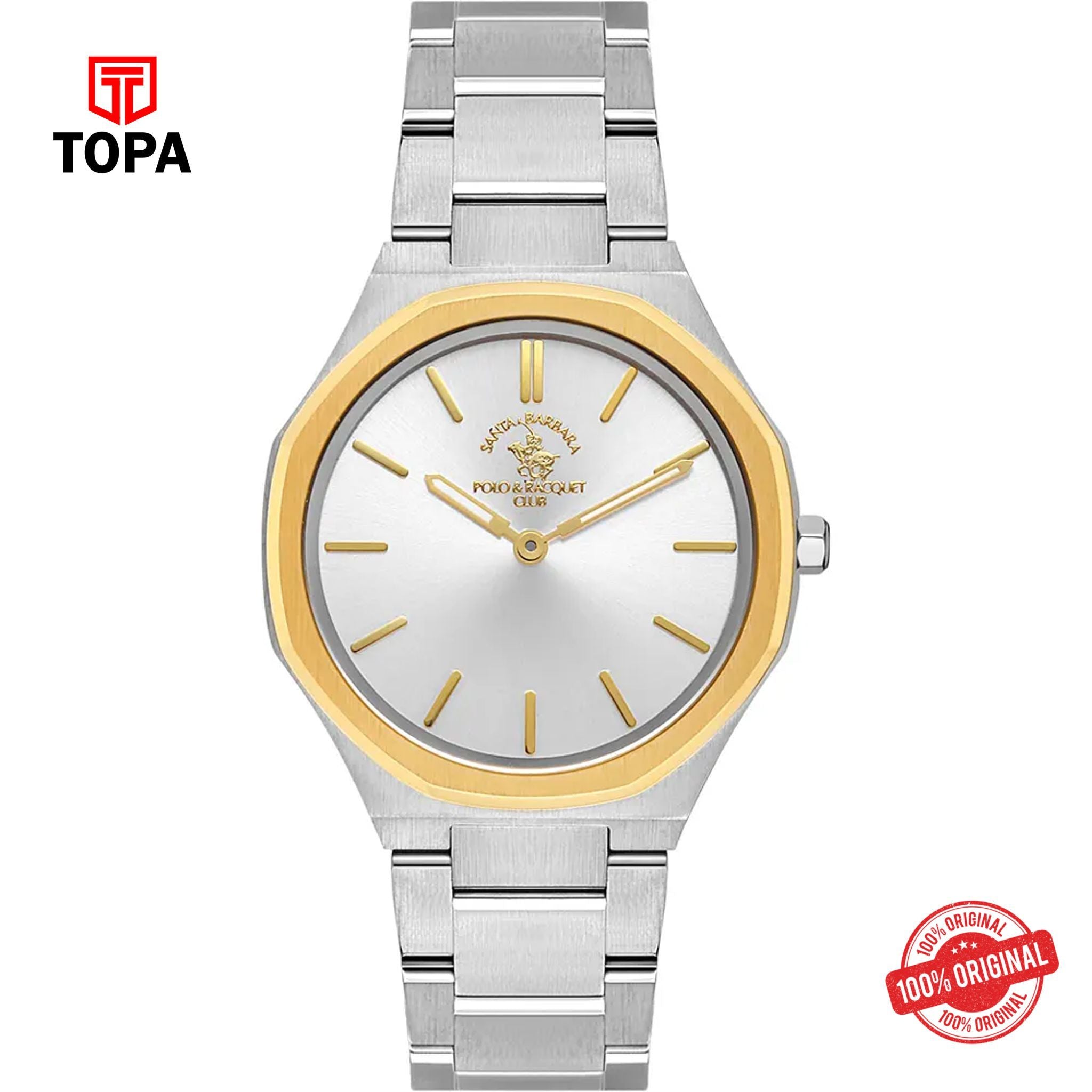 Topa Santa-Barbara-Polo-SB.1.10496-5-Metal-Band-Women-Watch - Product Image 1