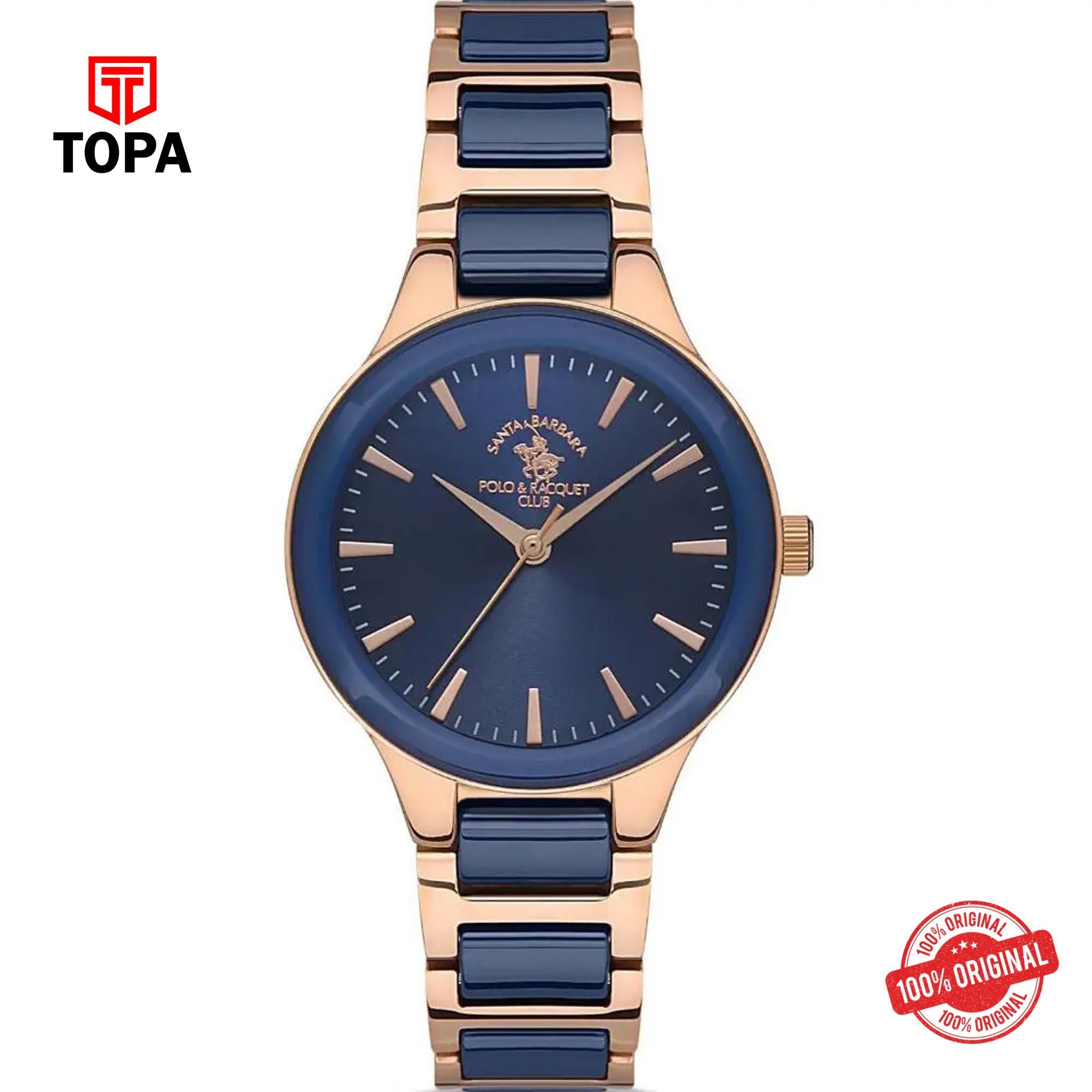 Topa Santa-Barbara-Polo-SB.1.10413-2-Metal-Band-Women-Watch - Product Image 1