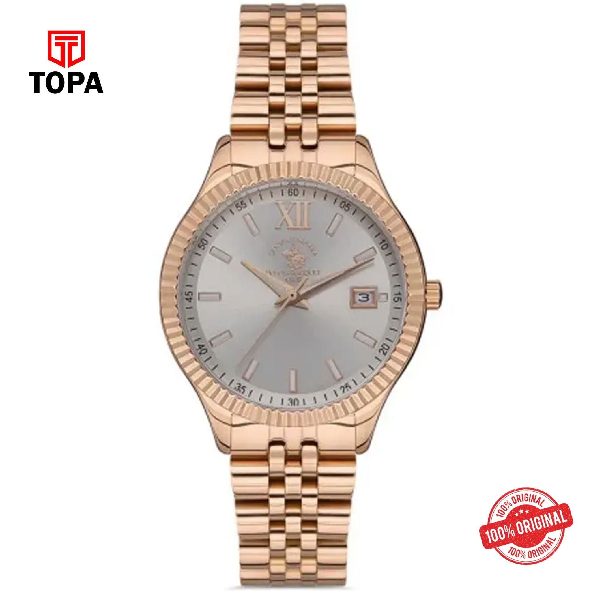 Topa Santa-Barbara-Polo-SB.1.10437-4-Metal-Band-Women-Watch - Product Image 1