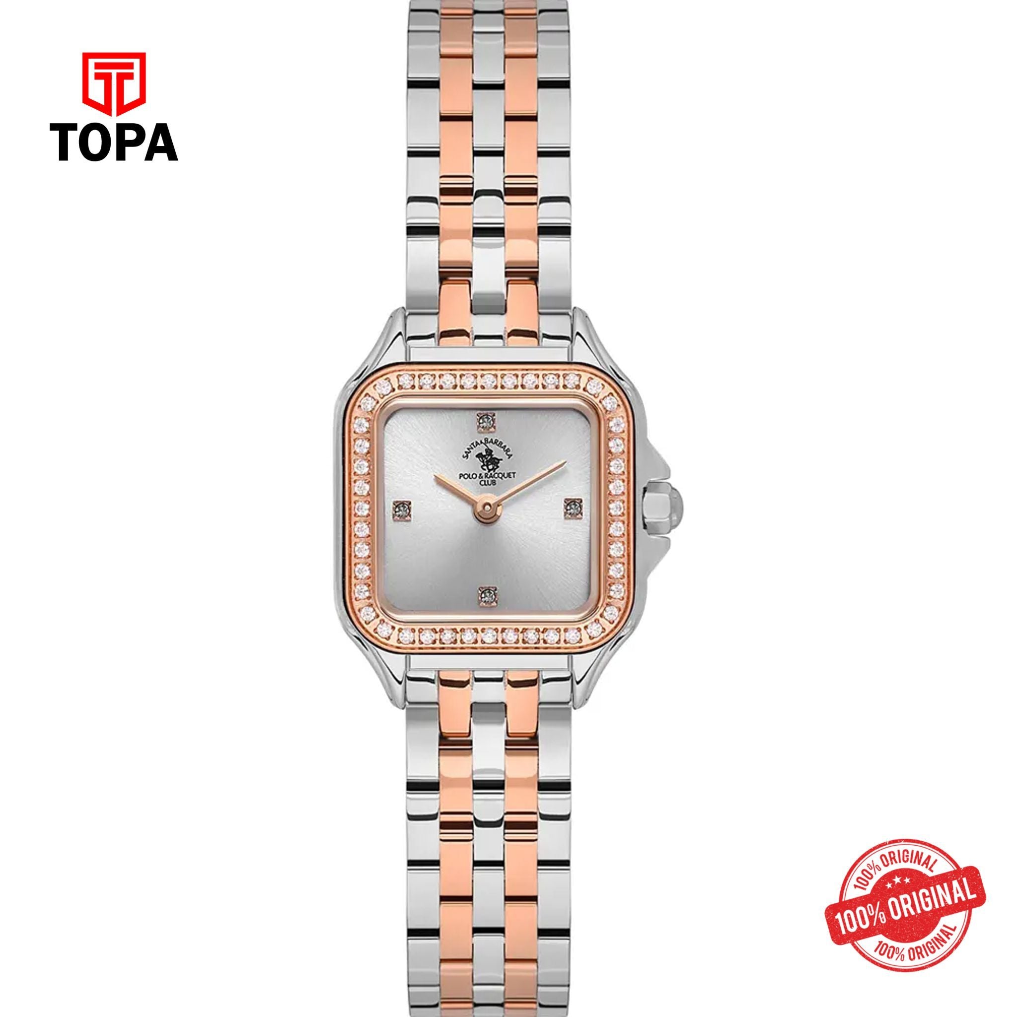 Topa Santa-Barbara-Polo-SB.1.10597-5-Metal-Band-Women-Watch - Product Image 1