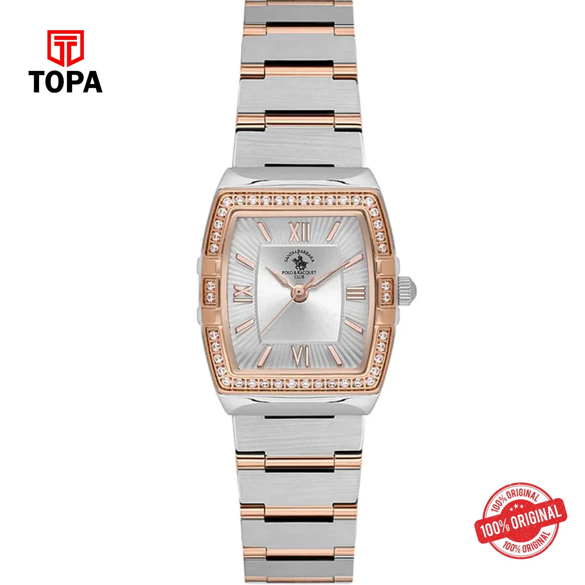 Topa Santa-Barbara-Polo-SB.1.10584-5-Metal-Band-Women-Watch - Product Image 1