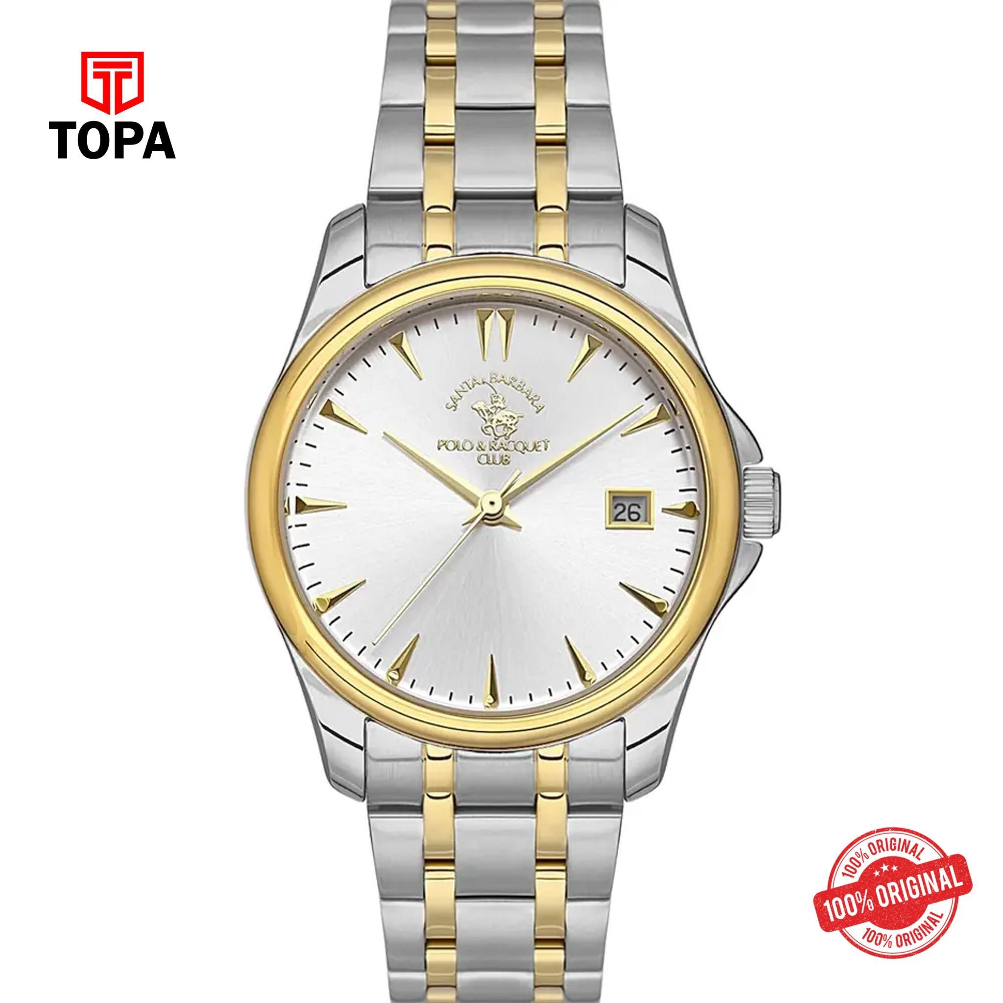 Topa Santa-Barbara-Polo-SB.1.10493-3-Metal-Band-Women-Watch - Product Image 1