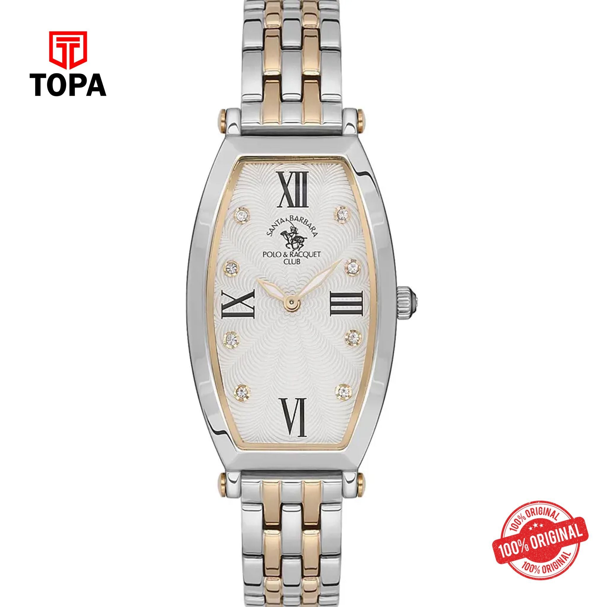 Topa Santa-Barbara-Polo-SB.1.10120-5-Metal-Band-Women-Watch - Product Image 1