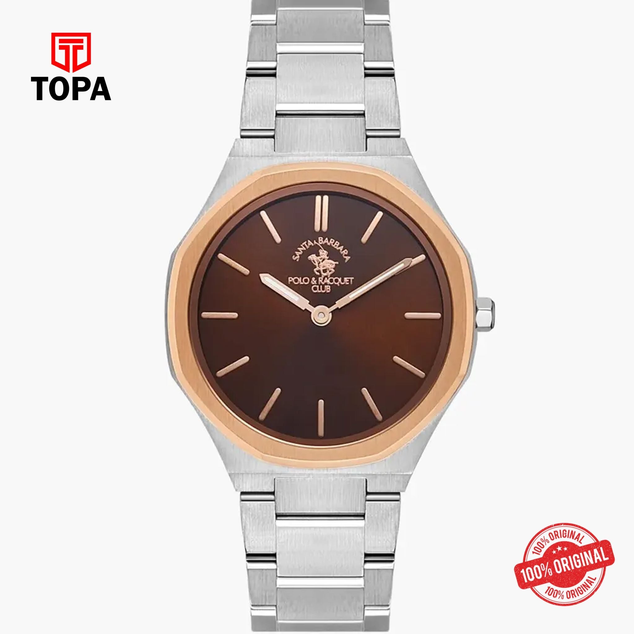 Topa Santa-Barbara-Polo-SB.1.10496-4-Metal-Band-Women-Watch - Product Image 1