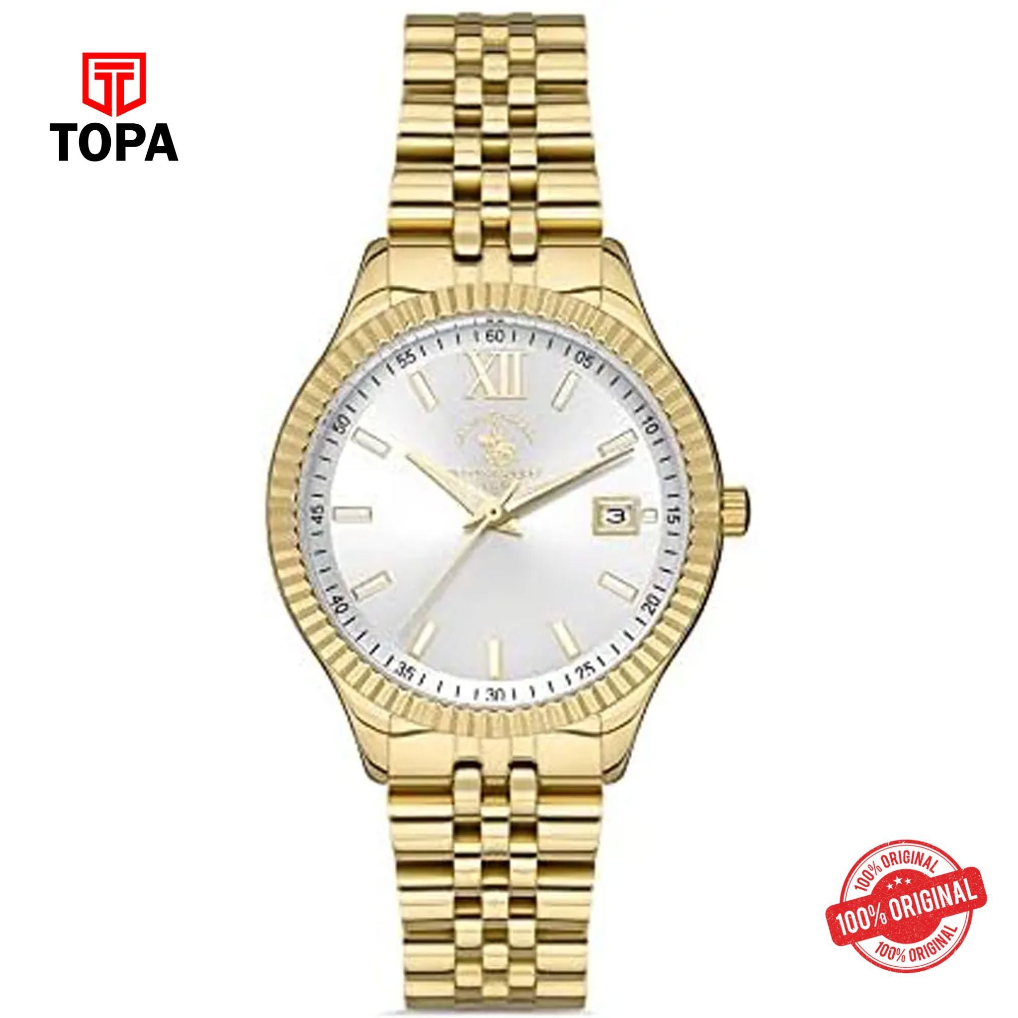 Topa Santa-Barbara-Polo-SB.1.10437-2-Metal-Band-Women-Watch - Product Image 1