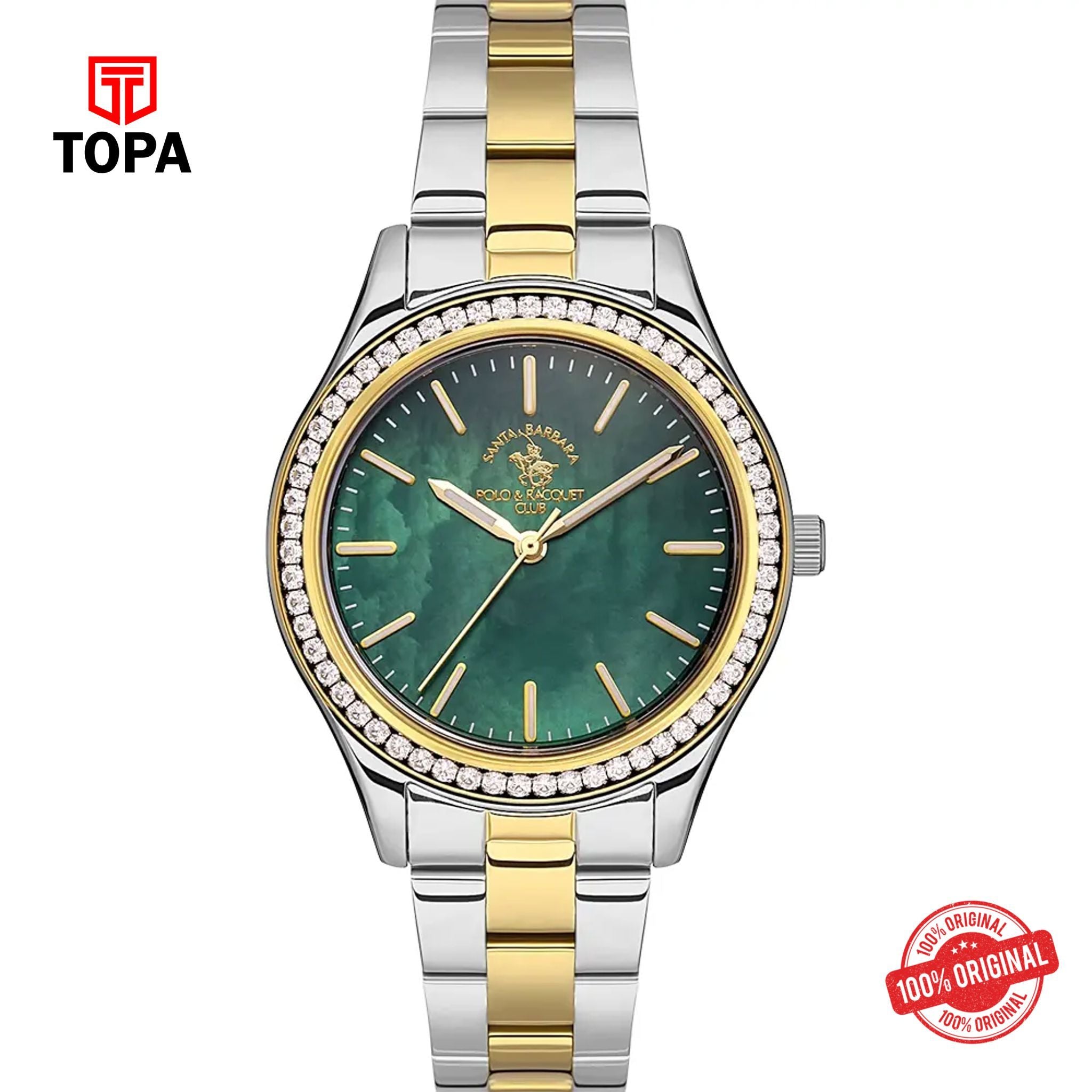 Topa Santa-Barbara-Polo-SB.1.10490-5-Metal-Band-Women-Watch - Product Image 1