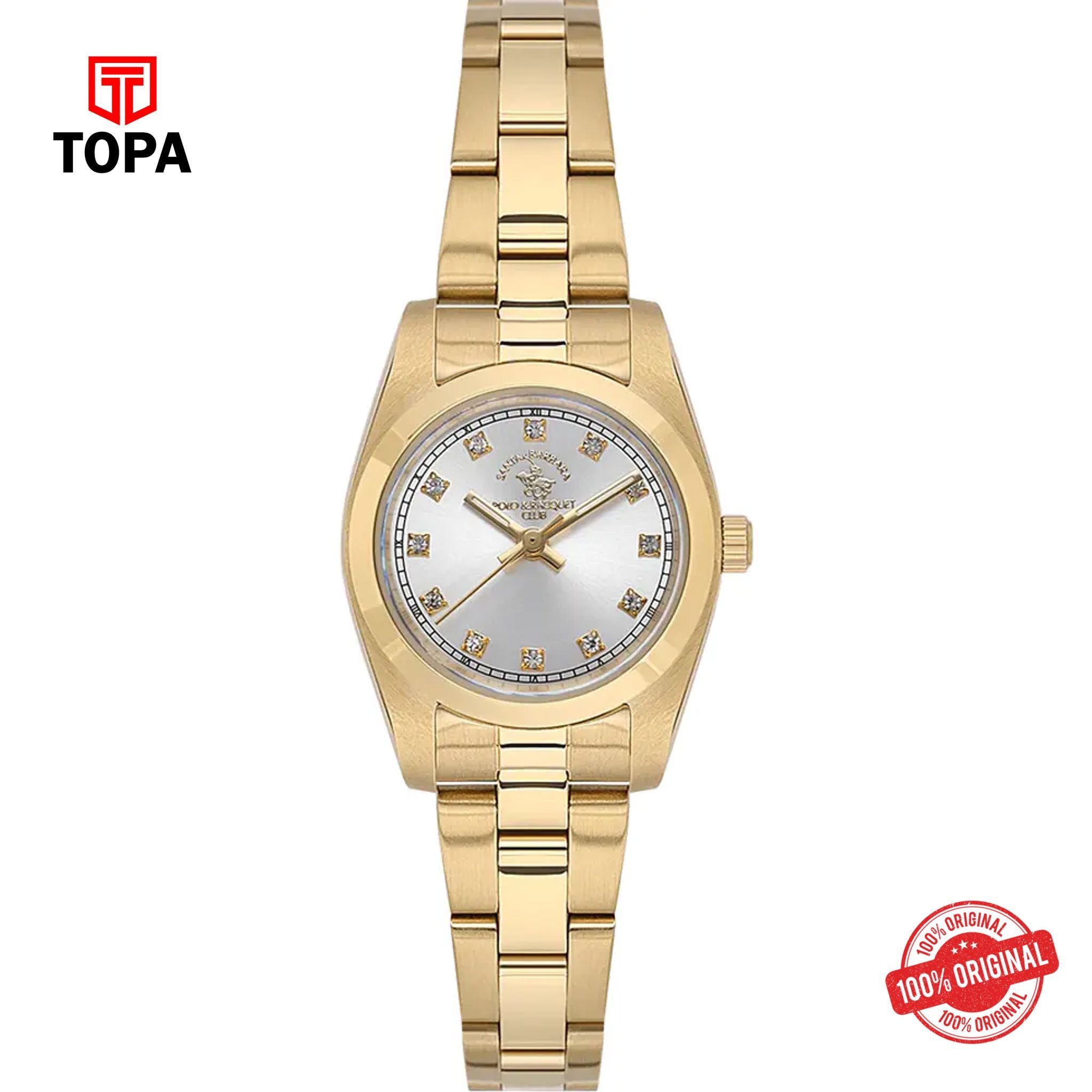 Topa Santa-Barbara-Polo-SB.4.10012-4-Metal-Band-Women-Watch - Product Image 1