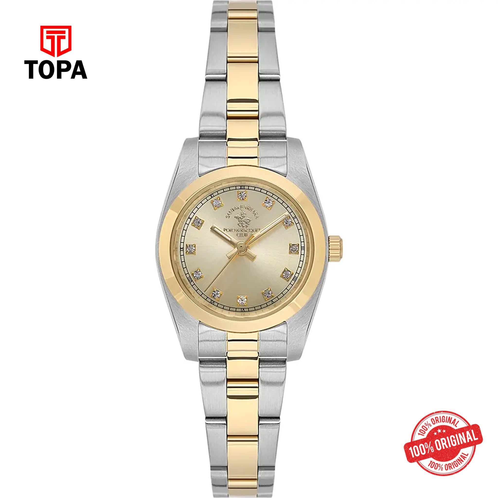 Topa Santa-Barbara-SB.4.10012-3-Metal-Band-Women-Watch - Product Image 1