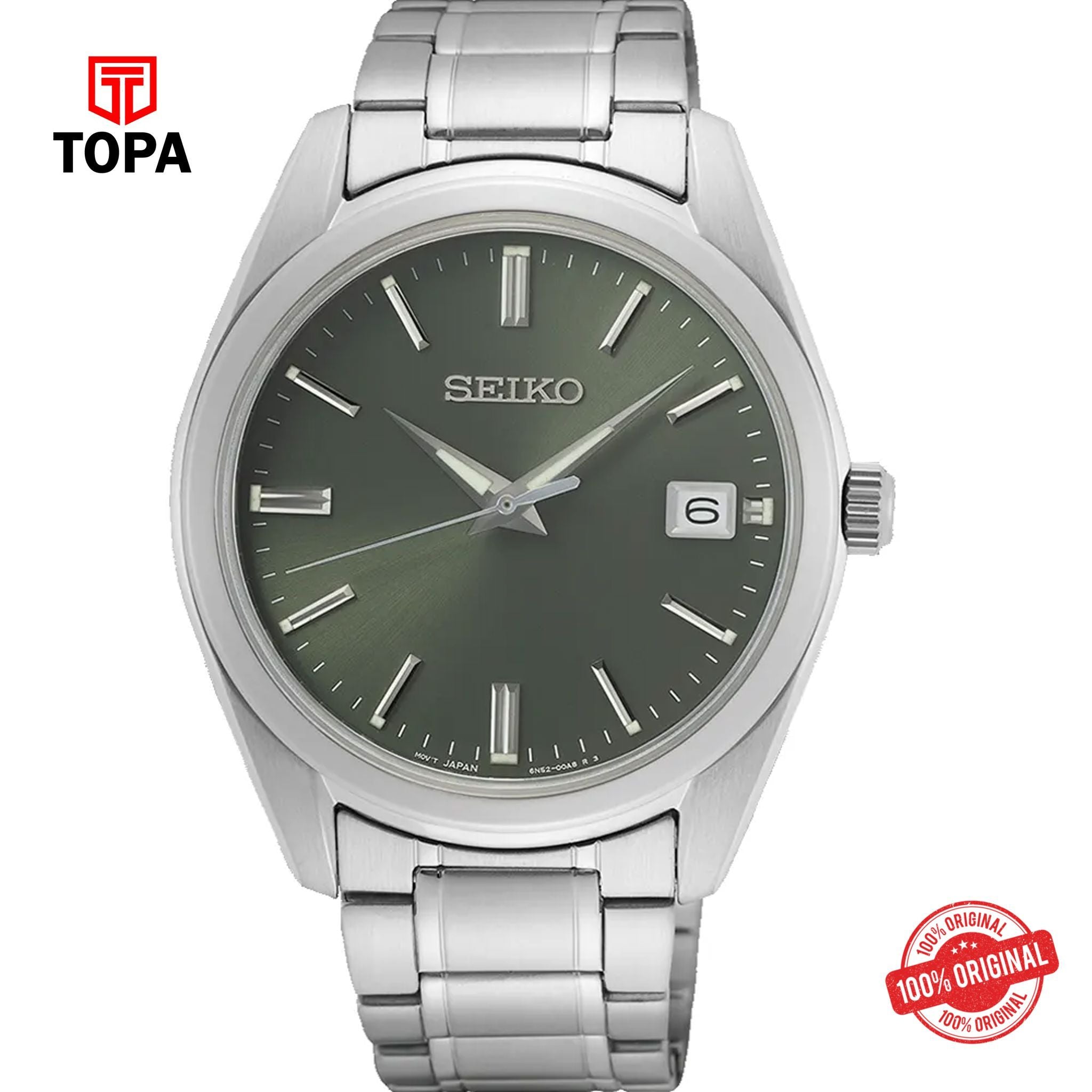 Topa Seiko-SUR527P1-Metal-Band-Mne-Watch - Product Image 1