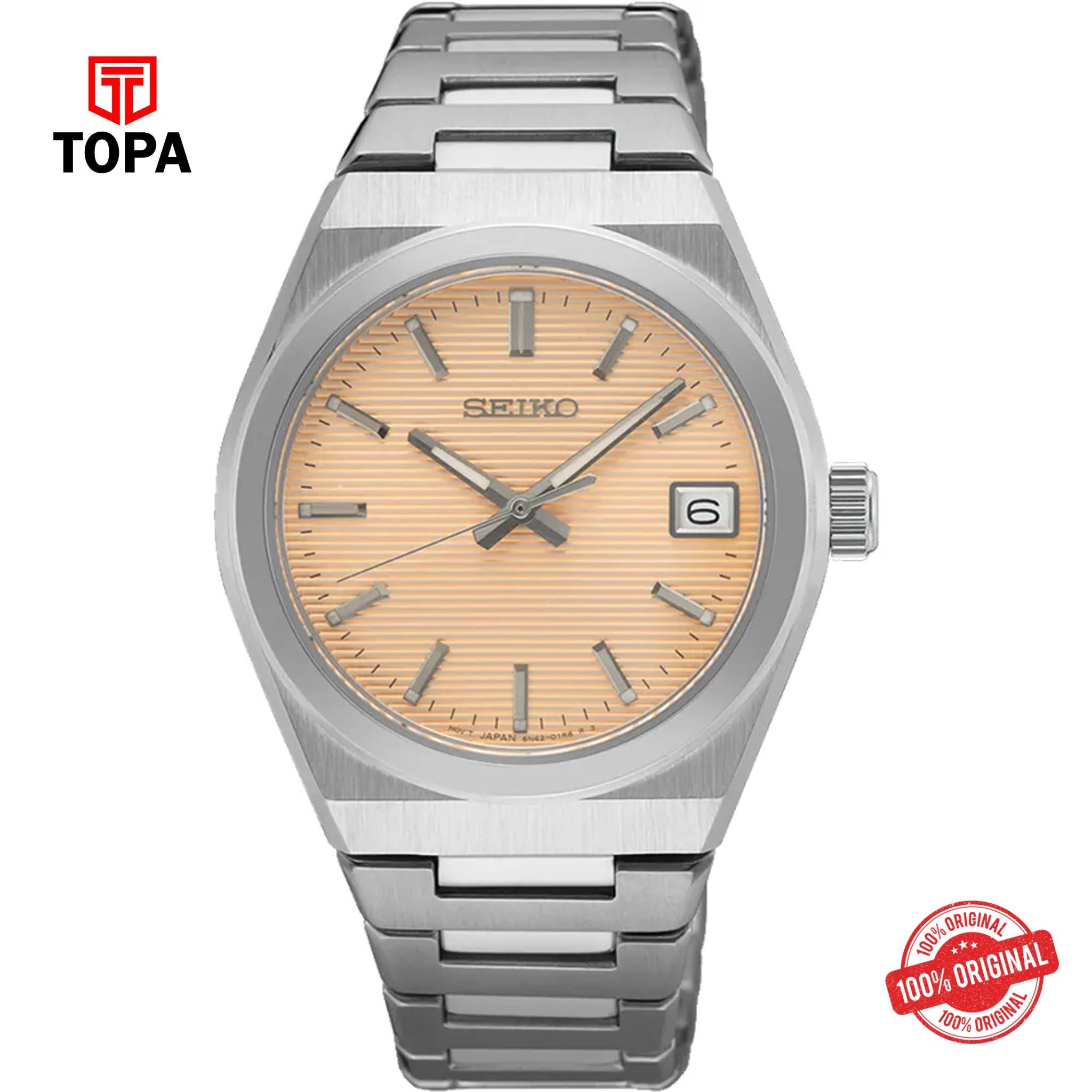 Topa Seiko-SUR577P1-Metal-Band-Women-Watch - Product Image 1