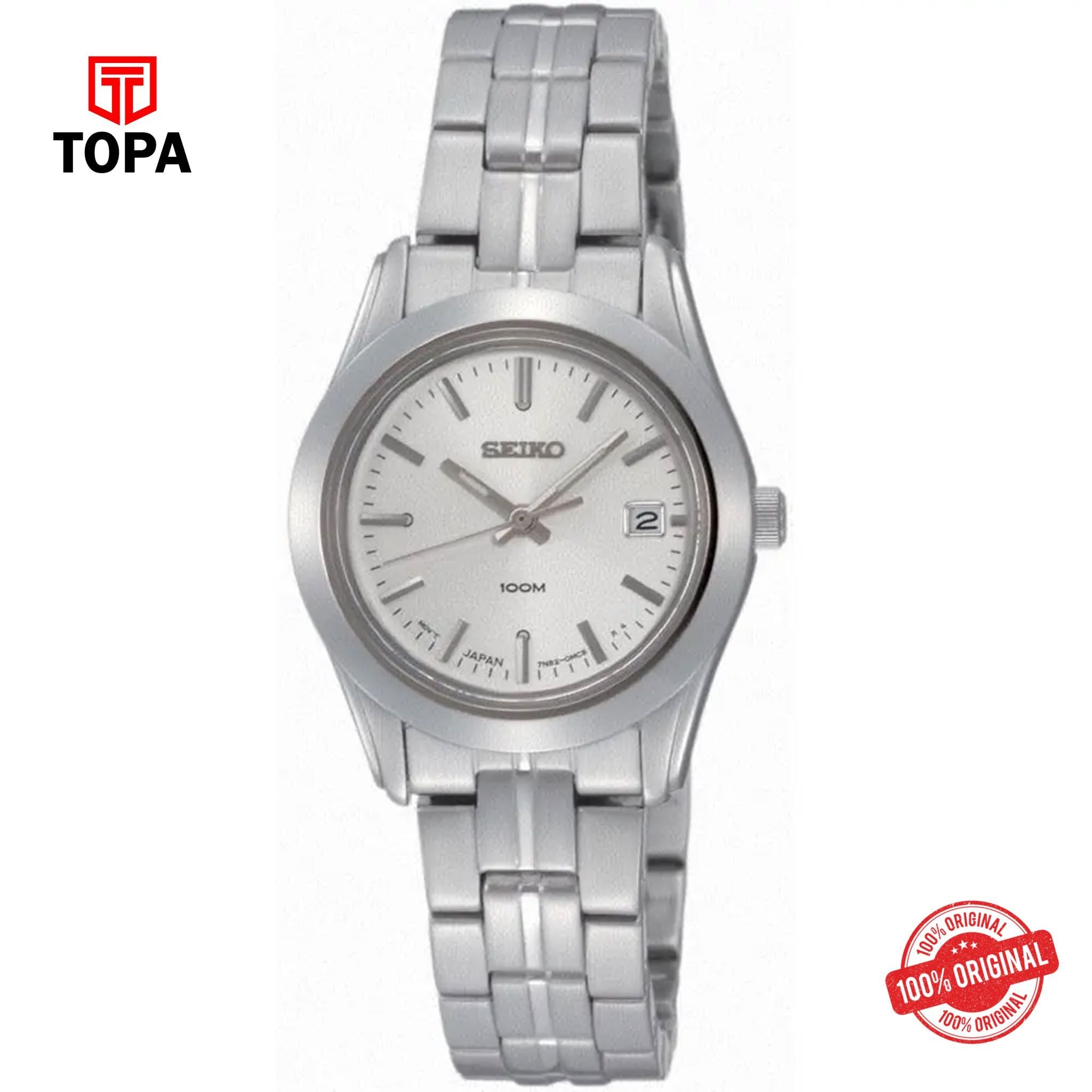 Topa Seiko-SXDB35P1-Metal-Band-Women-Watch - Product Image 1