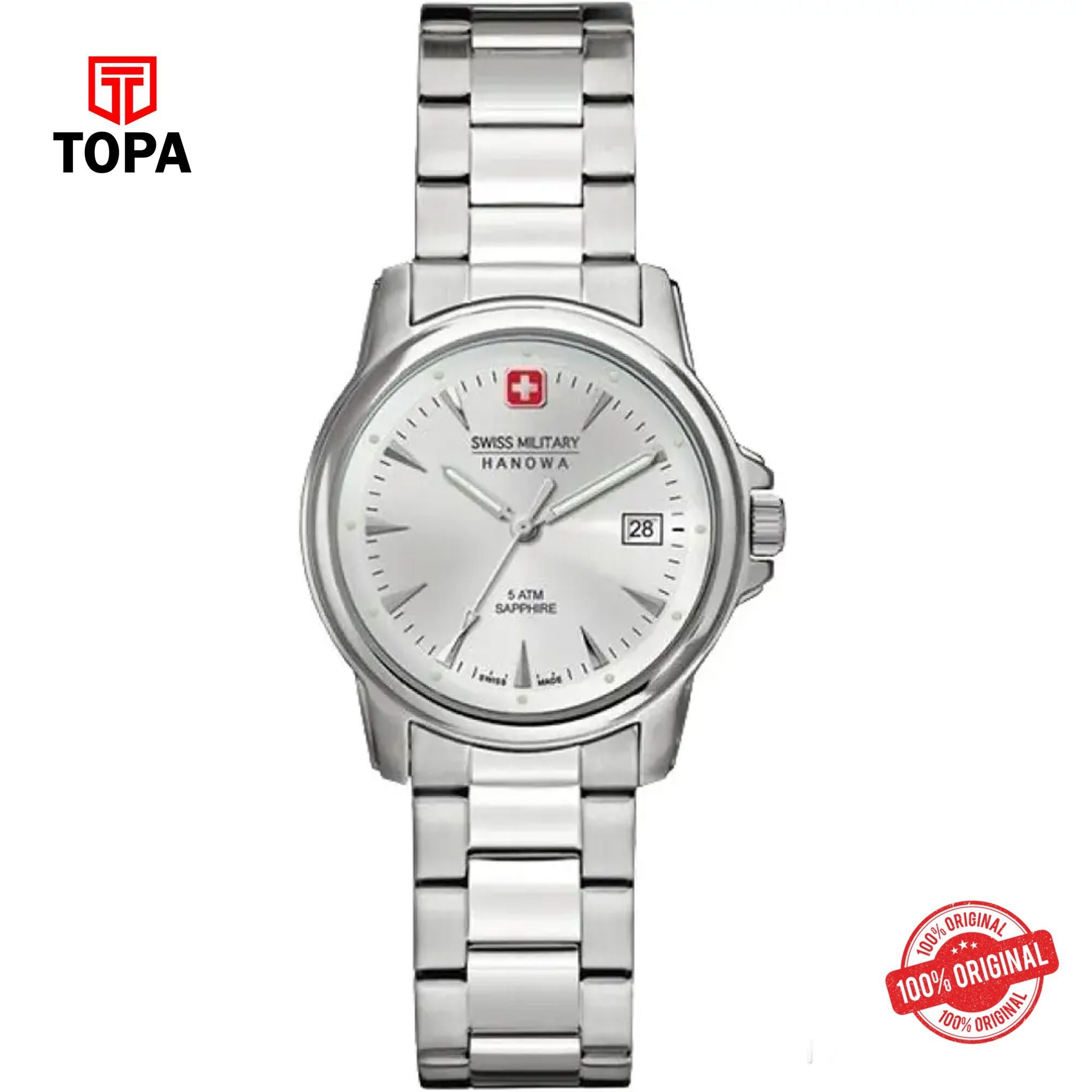 Topa Swiss-Military-06-8011.04.001-Metal-Band-Women-Watch - Product Image 1