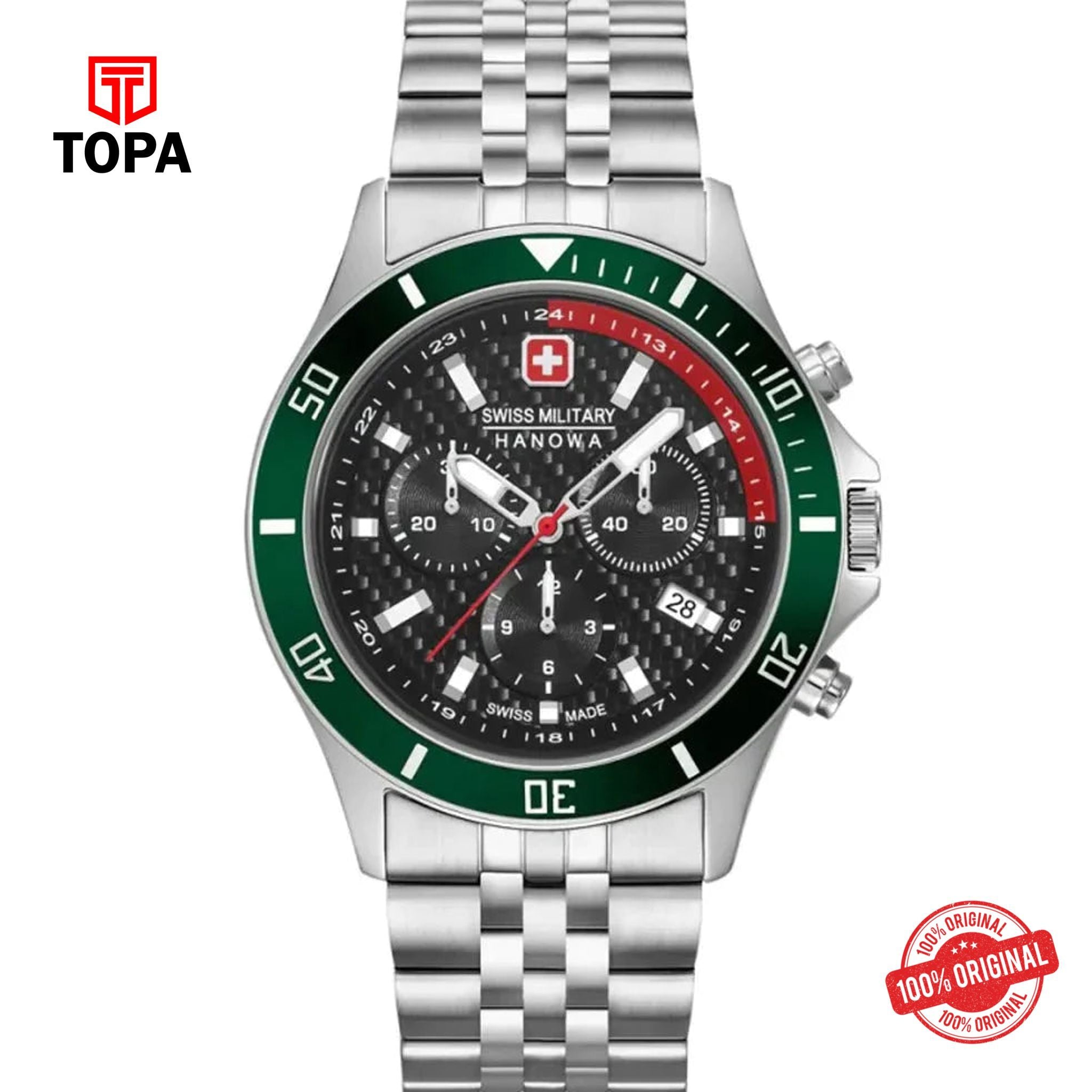 Topa Swiss Military 06-5337.04.007.06 Metal Band Men Watch - Product Image 1