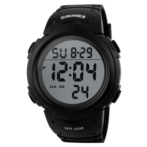 Skmei 1068-BLK-DIGI Quartz Digital Men's Watch