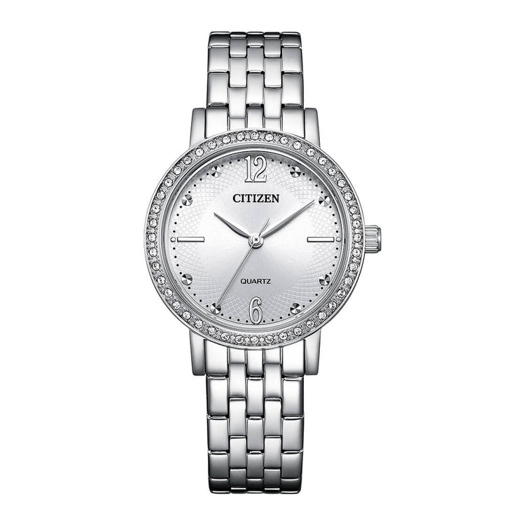 Citizen EL3100-55A white dial quartz analog women's watch