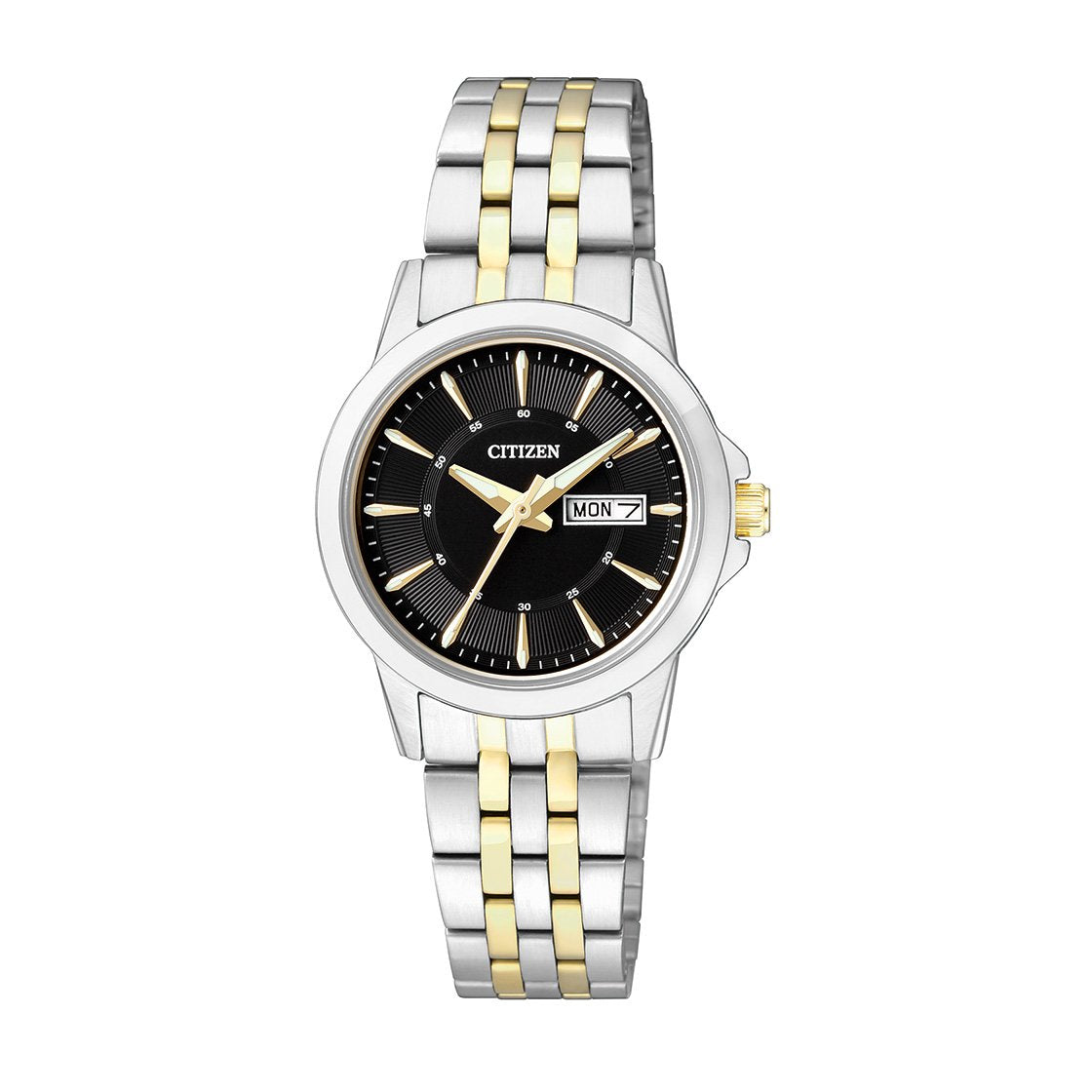 Citizen EQ0608-55E black dial quartz analog women's watch