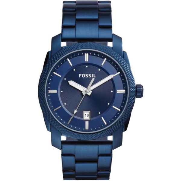 Fossil FS5231 men's quartz chronograph watch with stainless steel case and black dial