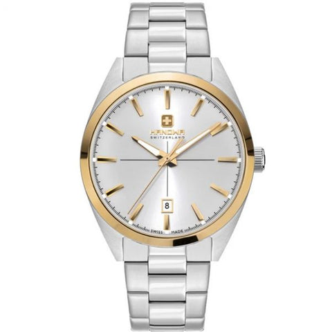 Hanowa HAWGH2200160 Quartz Analog Men's Watch with silver dial