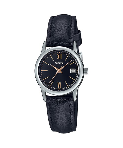 Casio LTP-V002L-1B3 Women's Analog Watch Stainless Steel Bracelet Water Resistant