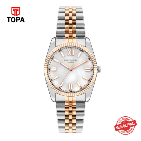 Topa Lee Cooper - LC07824.520 - Women's Super Metal Silver/Rose Gold Watch - Product Image 1