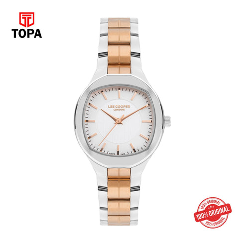 Topa Lee Cooper - LC07850.530 - Women's Super Silver/Rose Gold Watch - Product Image 1