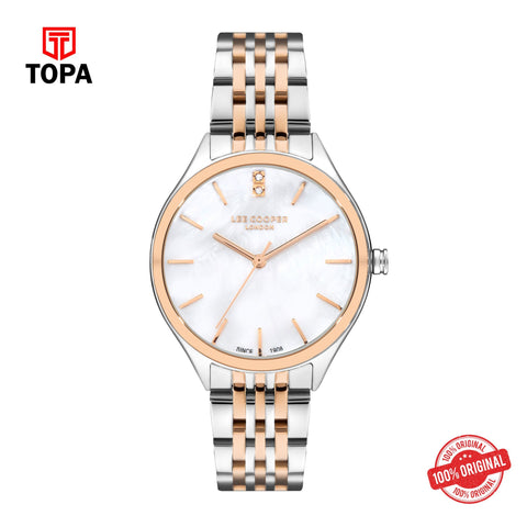 Topa Lee Cooper - LC07821.520 - Women's Super Metal Silver/Rose Gold Watch - Product Image 1