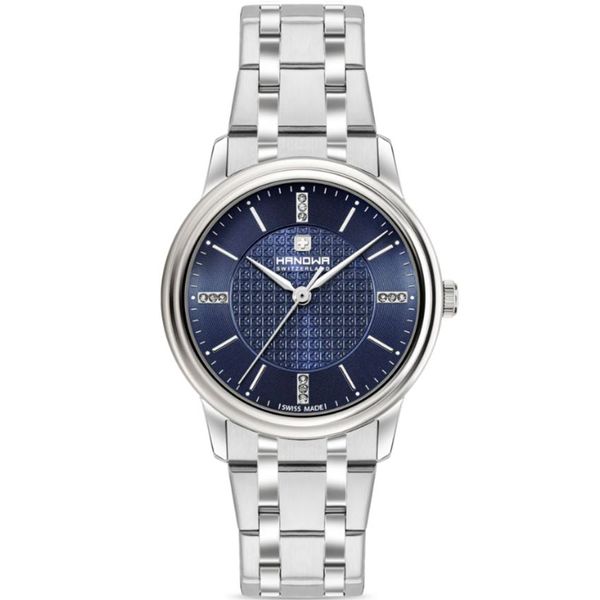 Hanowa 16-7087.04.003 Quartz Analog Women's Watch with blue dial