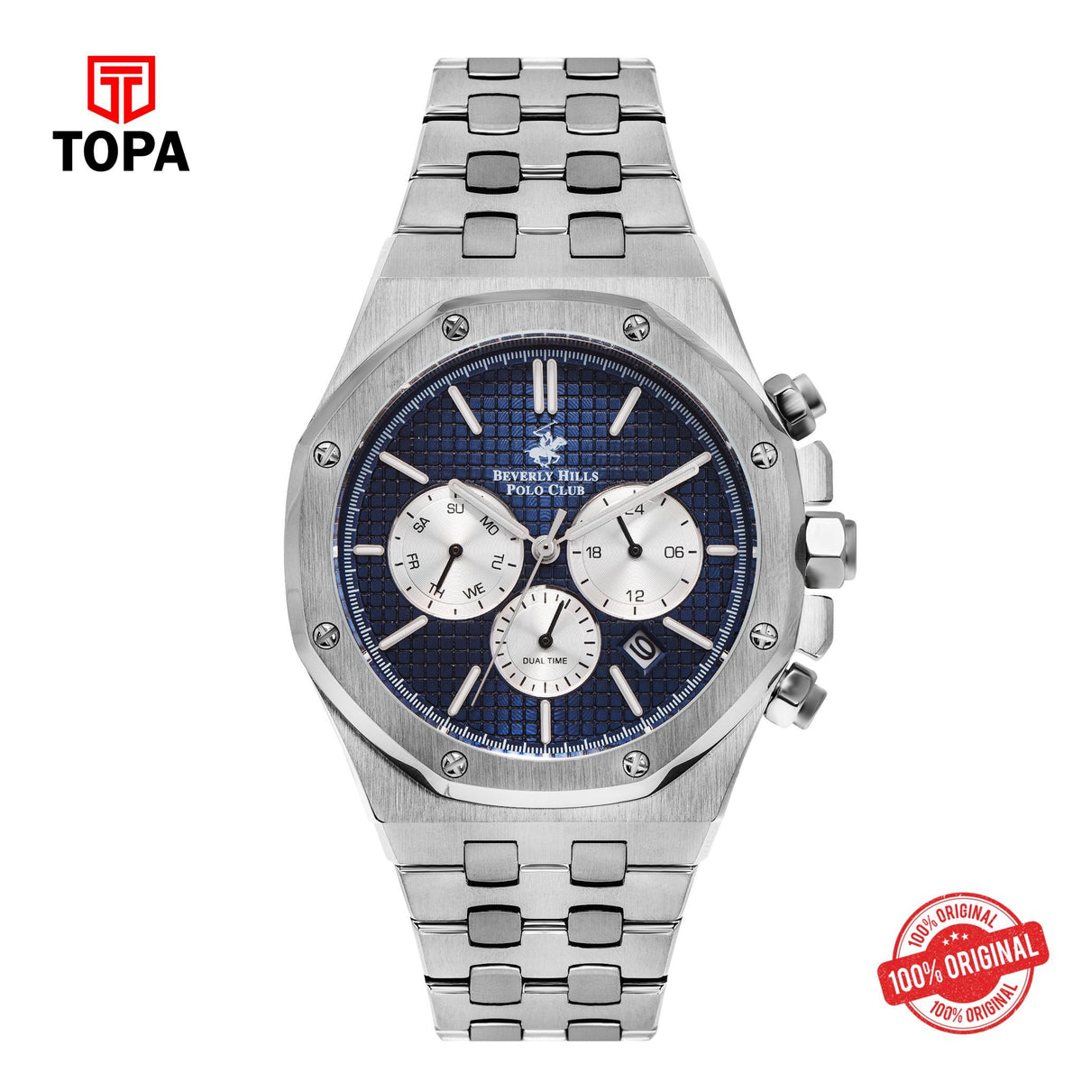 Topa BHPC-BP3051X.390 - Stainless Steel Multifunction Watch For Men - Product Image 1