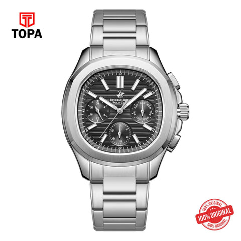 Topa BHPC-BP3212X.350 - Stainless Steel Multifunction Watch For Men - Product Image 1